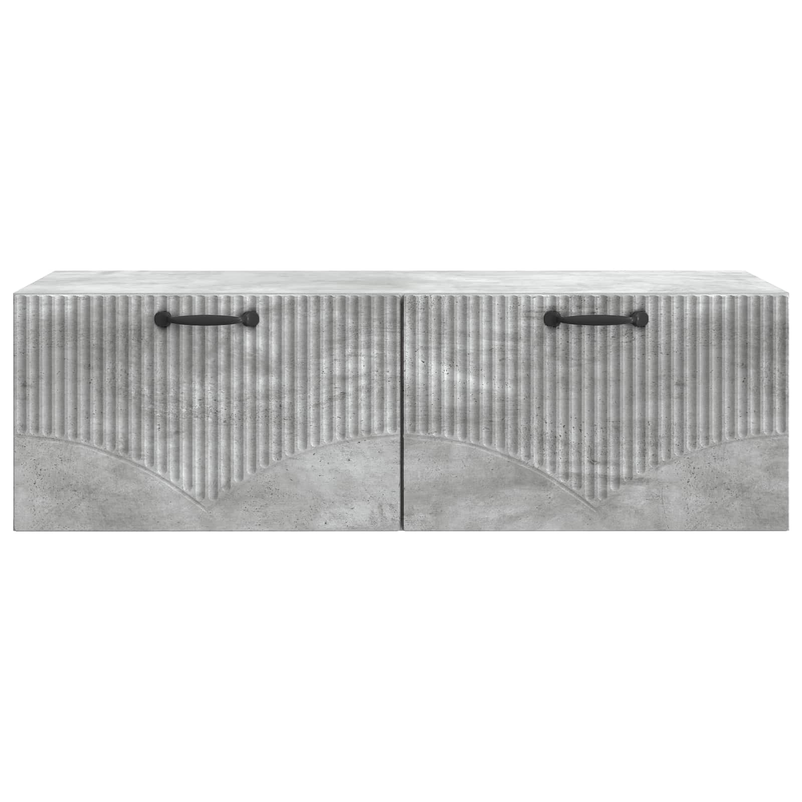 Sieninė TV spintelė Betono pilka 98 x 41 x 30 cm