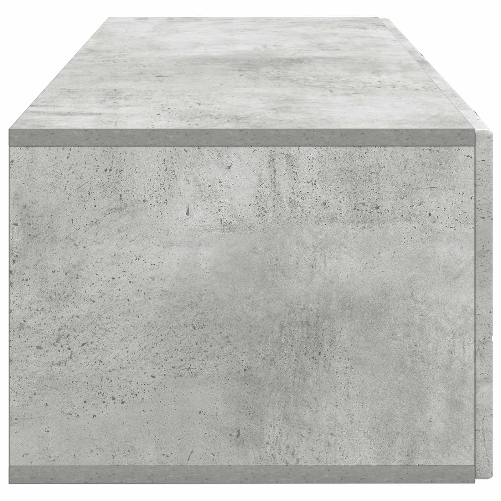 Sieninė TV spintelė Betono pilka 98 x 41 x 30 cm