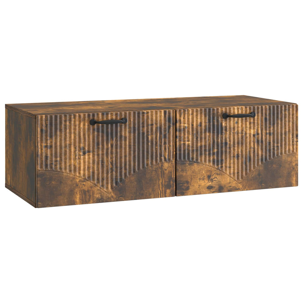Sieninė TV spintelė Dūminio ąžuolo 98 x 41 x 30 cm