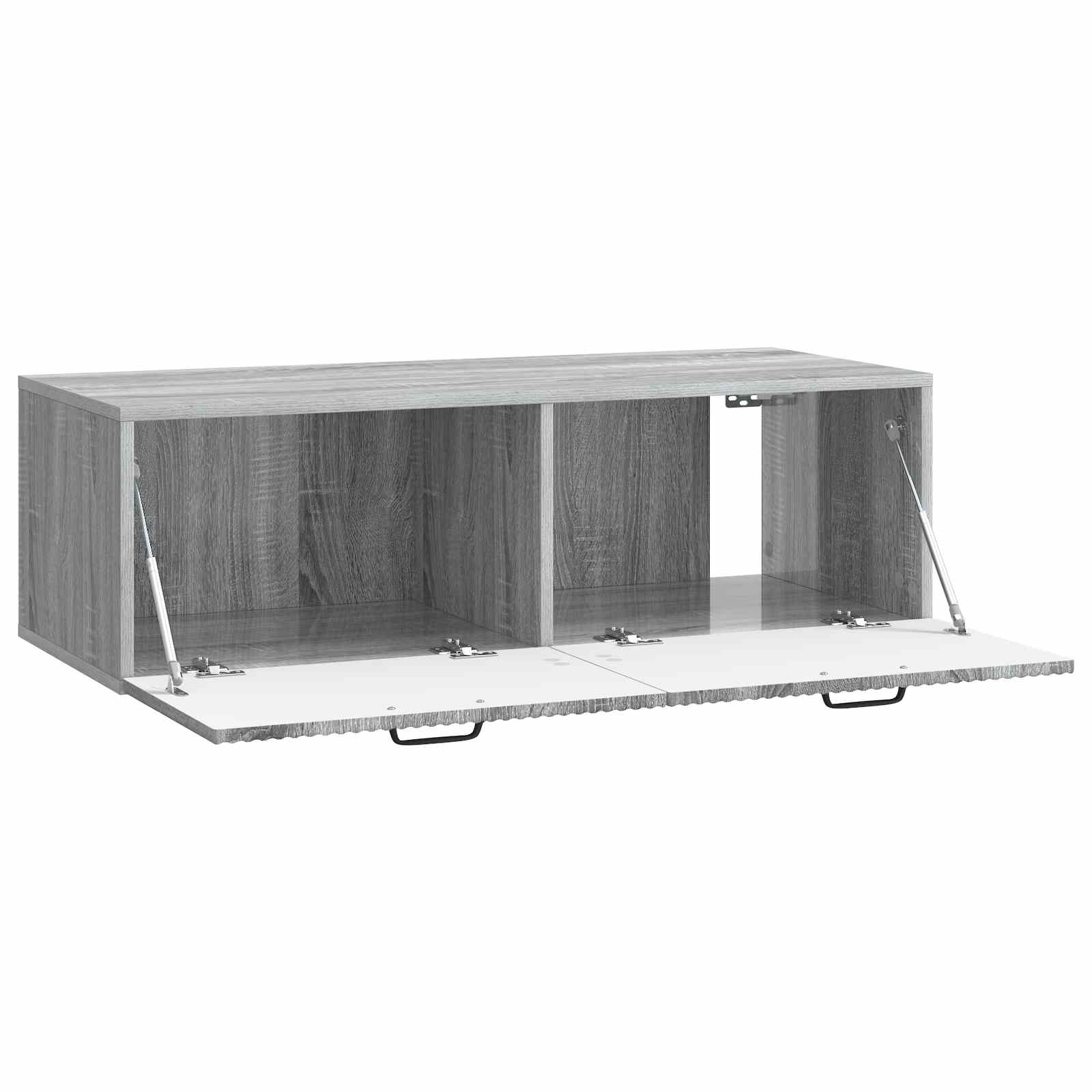 Sieninė TV spintelė Pilka sonoma ąžuolo 98 x 41 x 30 cm