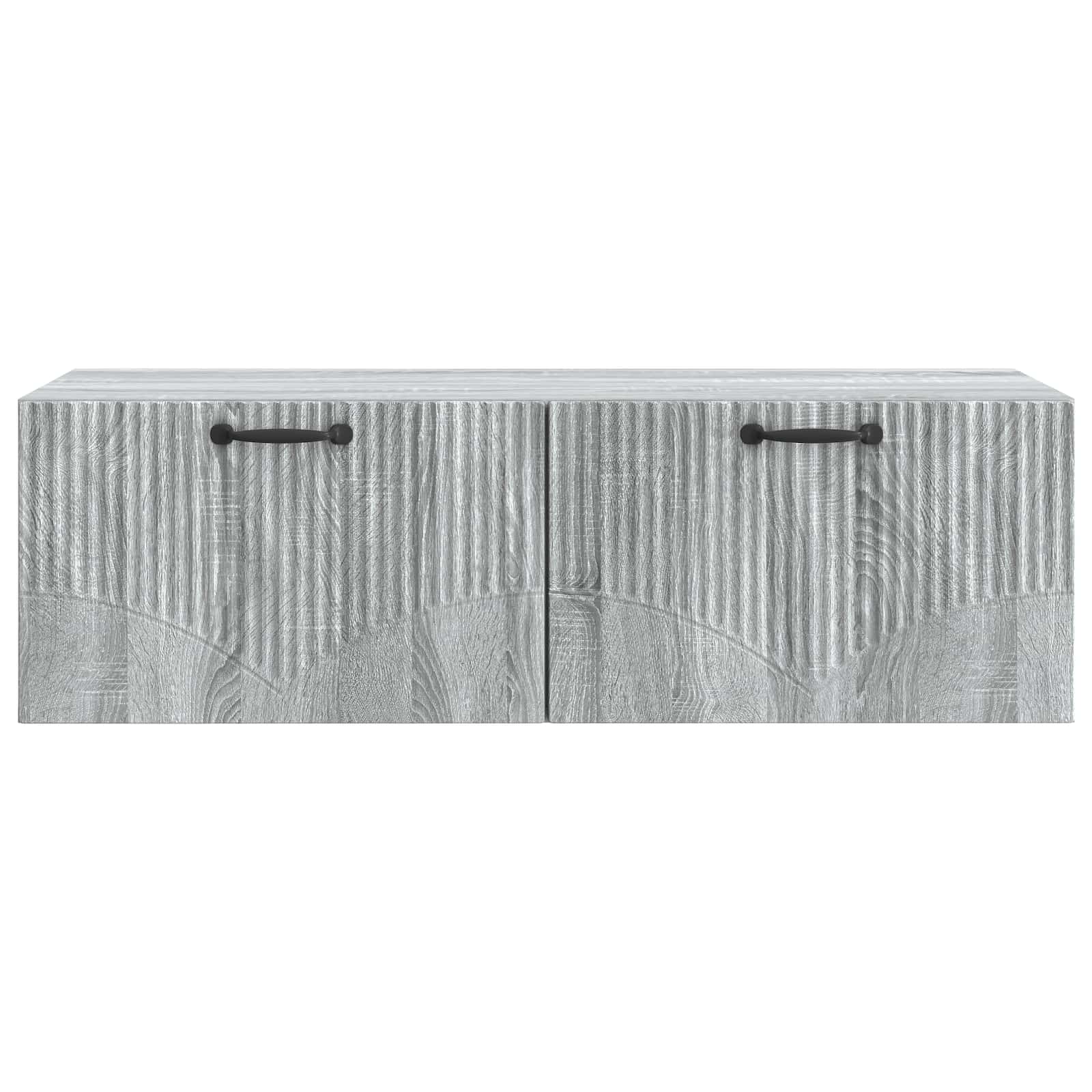 Sieninė TV spintelė Pilka sonoma ąžuolo 98 x 41 x 30 cm