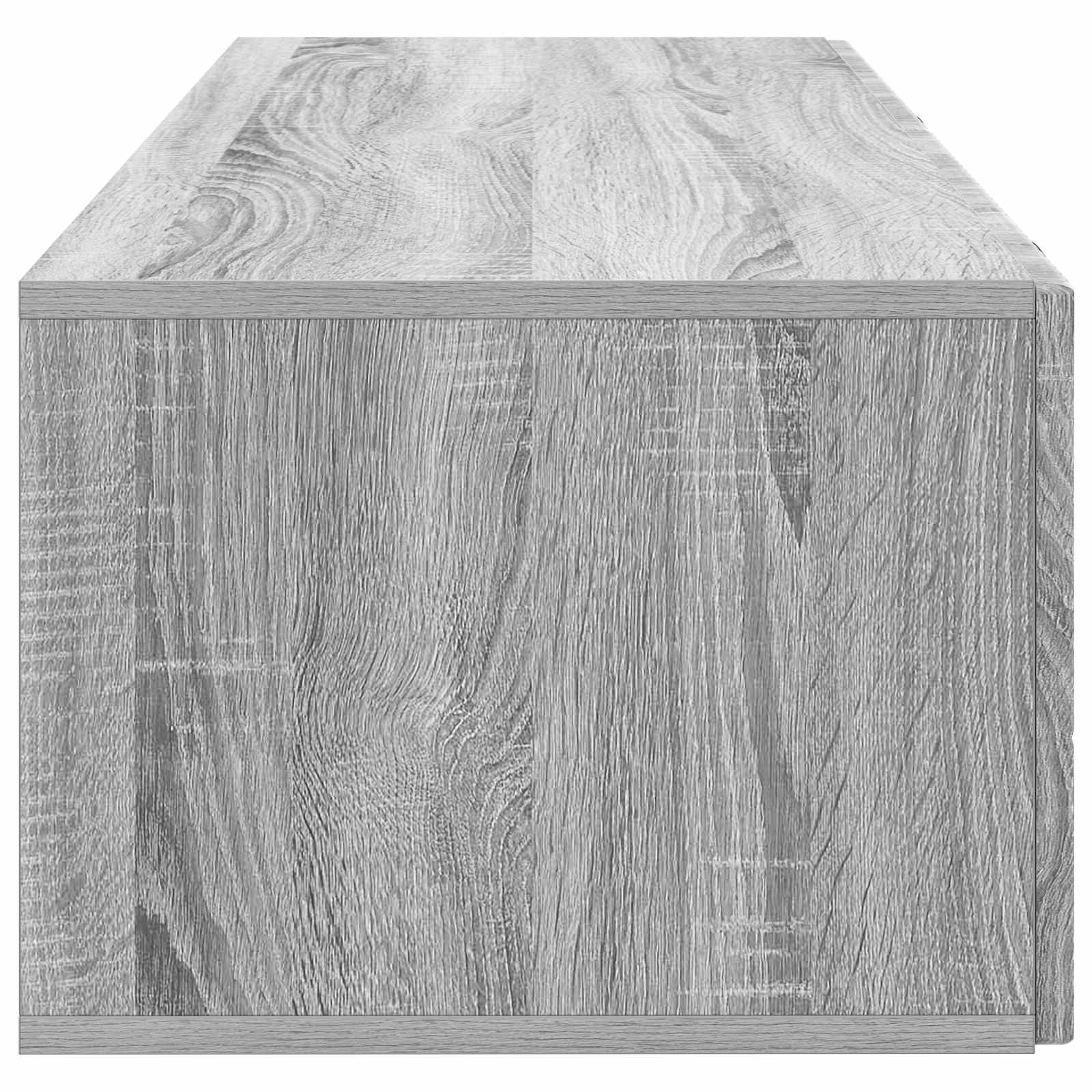 Sieninė TV spintelė Pilka sonoma ąžuolo 98 x 41 x 30 cm