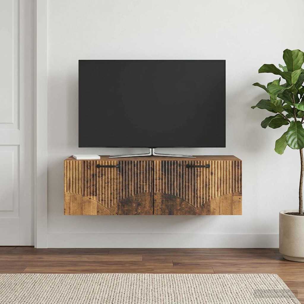 Sieninė TV spintelė Sendintos medienos 98 x 41 x 30 cm