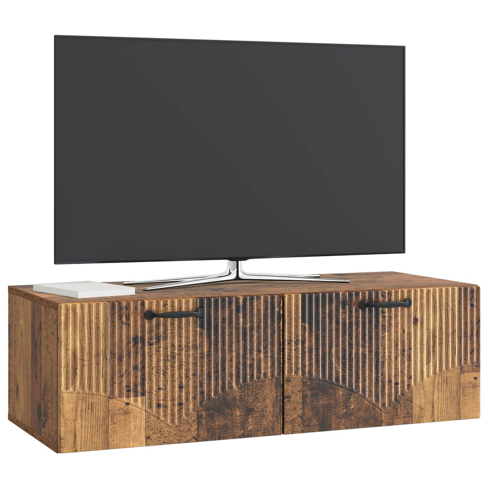 Sieninė TV spintelė Sendintos medienos 98 x 41 x 30 cm