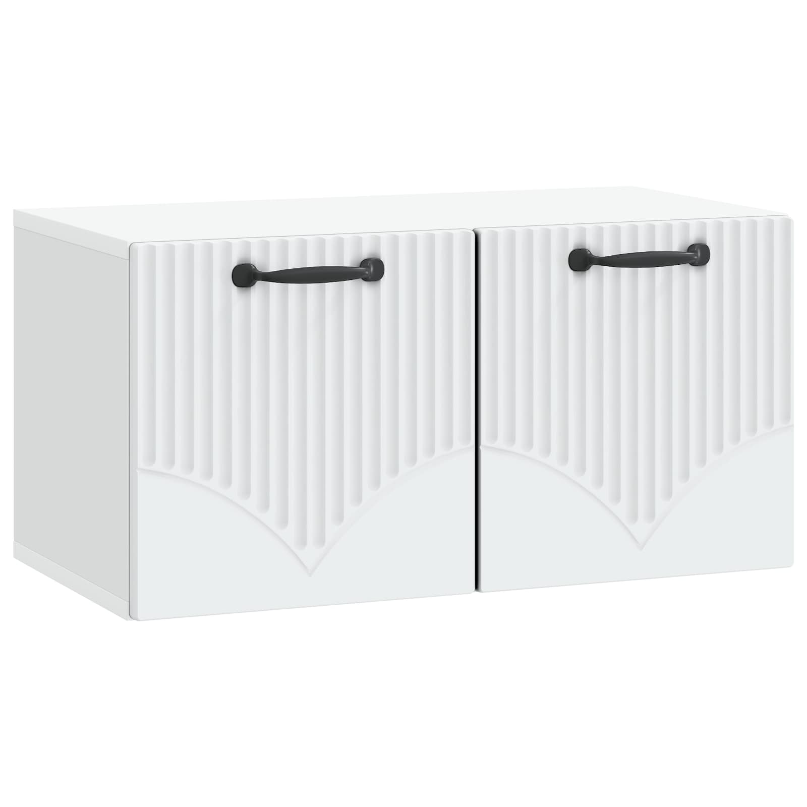 Sieninė TV spintelė Balta 59,5 x 31 x 30 cm Apdirbta mediena