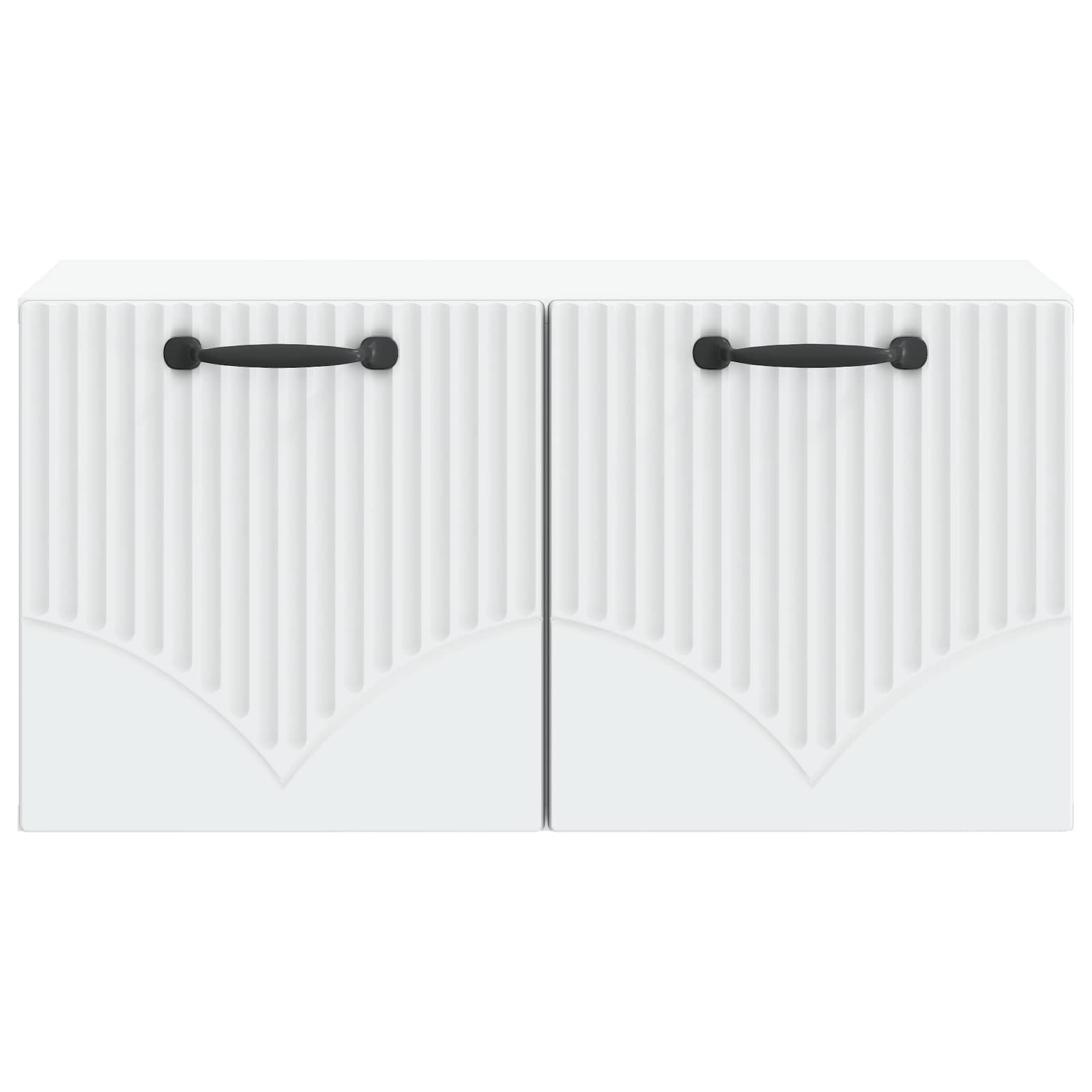 Sieninė TV spintelė Balta 59,5 x 31 x 30 cm Apdirbta mediena