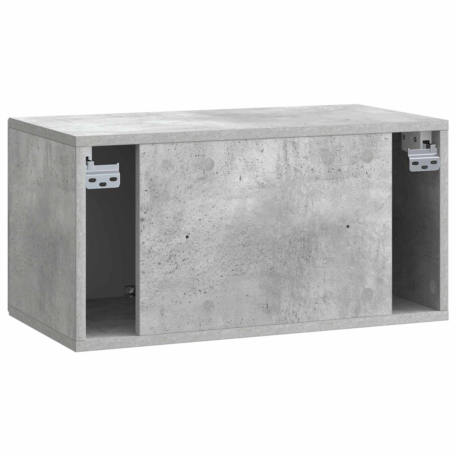 Sieninė TV spintelė Betono pilka 59,5 x 31 x 30 cm