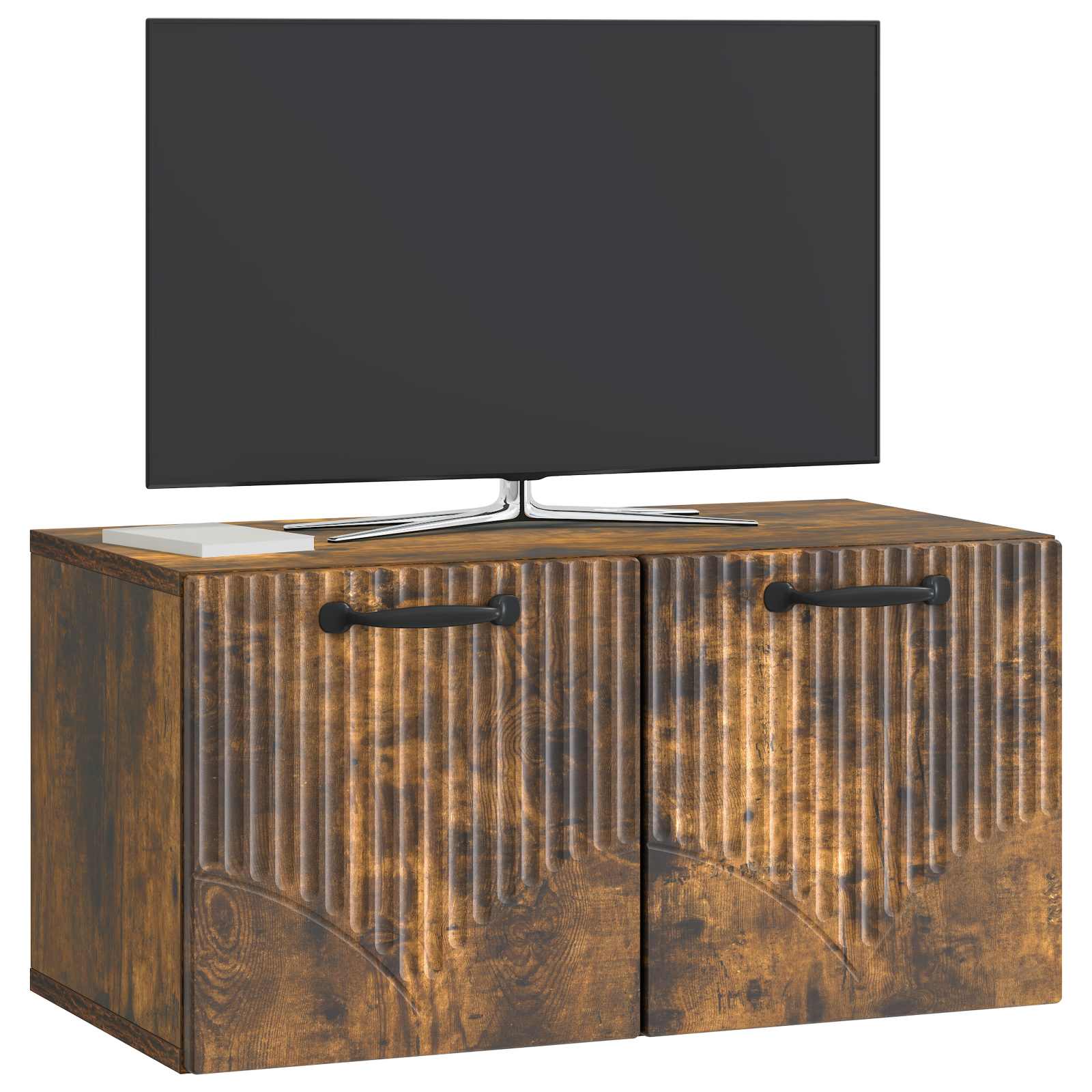 Sieninė TV spintelė Dūminio ąžuolo 59,5 x 31 x 30 cm