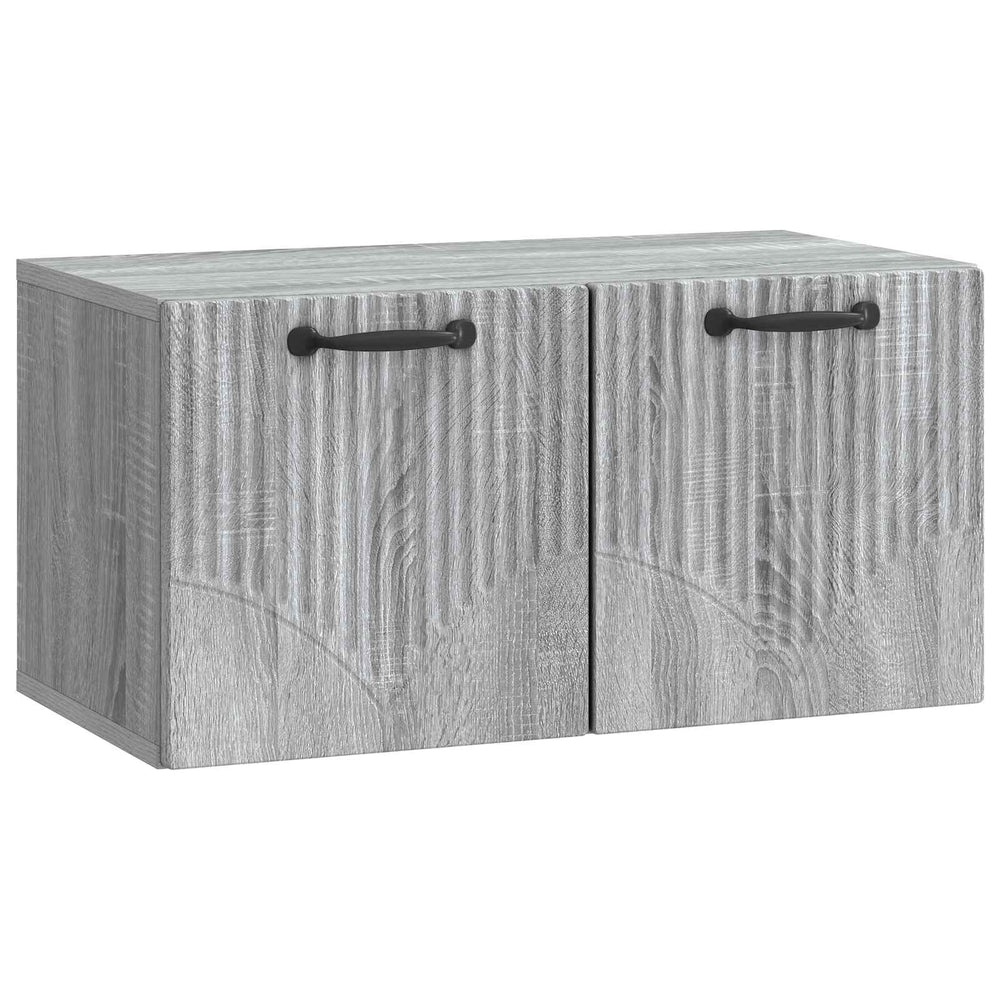 Sieninė TV spintelė Pilka sonoma ąžuolo 59,5 x 31 x 30 cm
