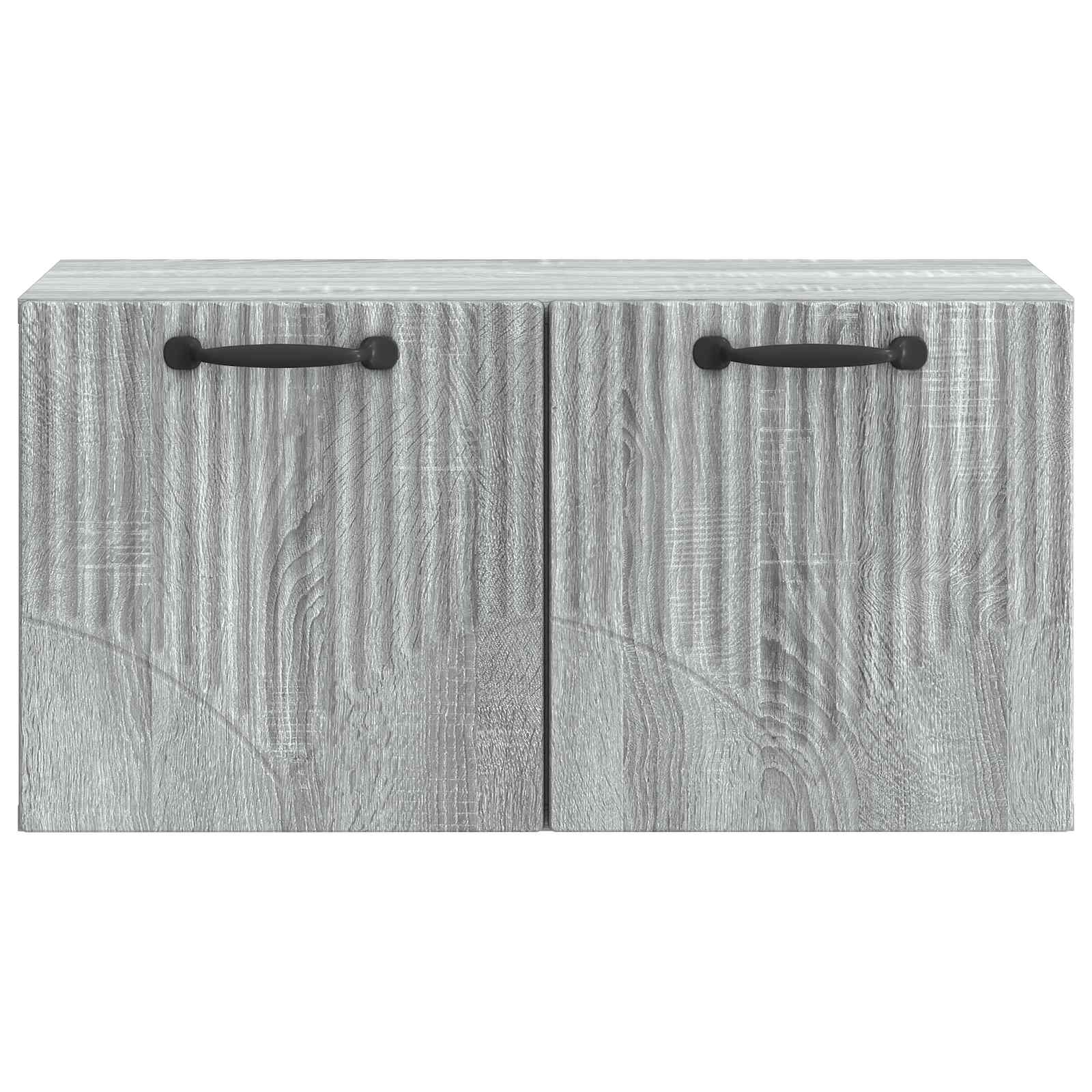 Sieninė TV spintelė Pilka sonoma ąžuolo 59,5 x 31 x 30 cm