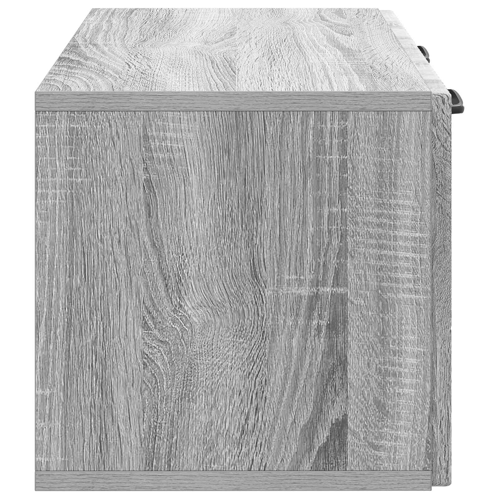 Sieninė TV spintelė Pilka sonoma ąžuolo 59,5 x 31 x 30 cm