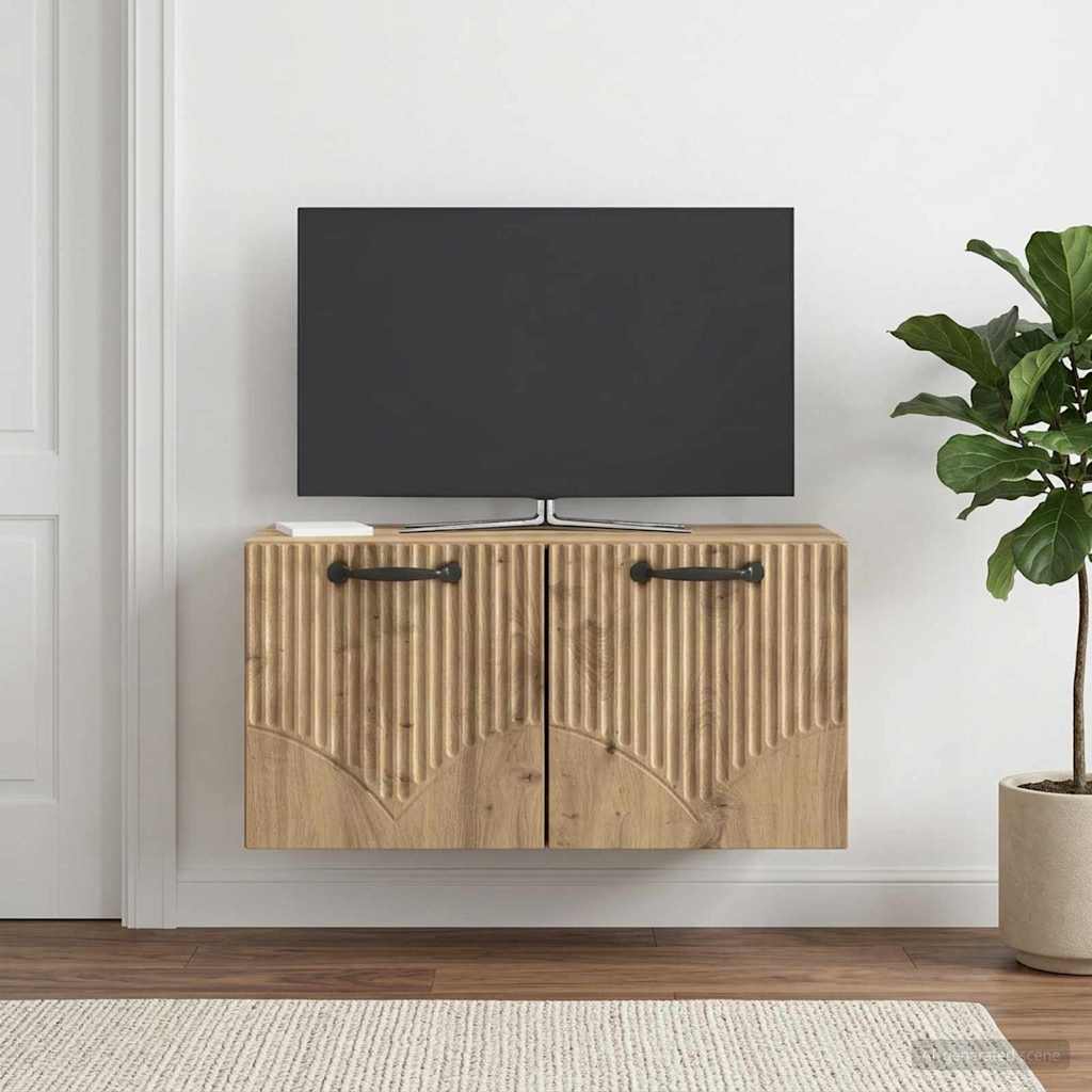 Sieninė TV spintelė Artisano ąžuolo 59,5 x 31 x 30 cm