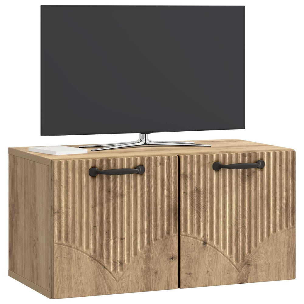 Sieninė TV spintelė Artisano ąžuolo 59,5 x 31 x 30 cm