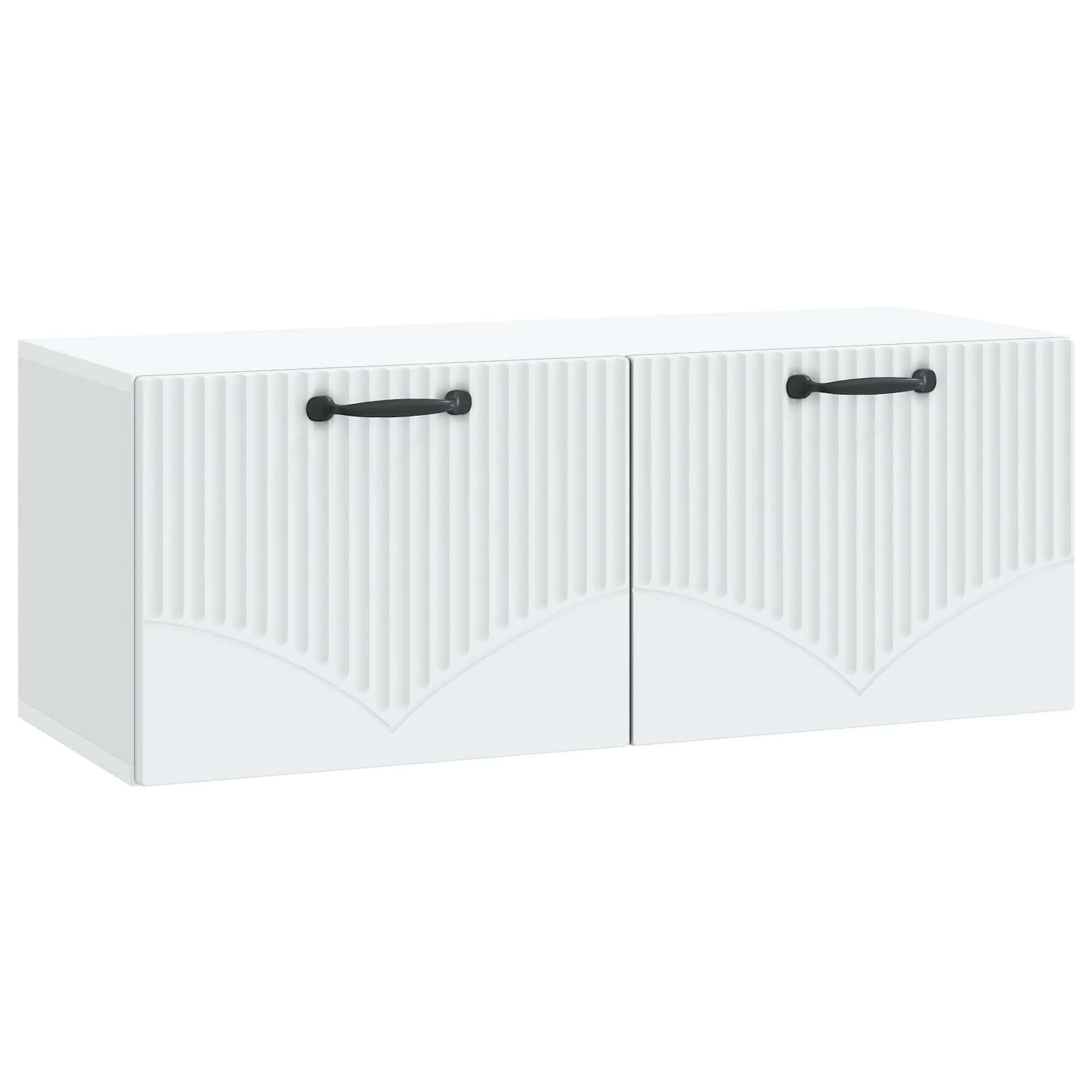 Sieninė TV spintelė Balta 78,5 x 31 x 30 cm Apdirbta mediena