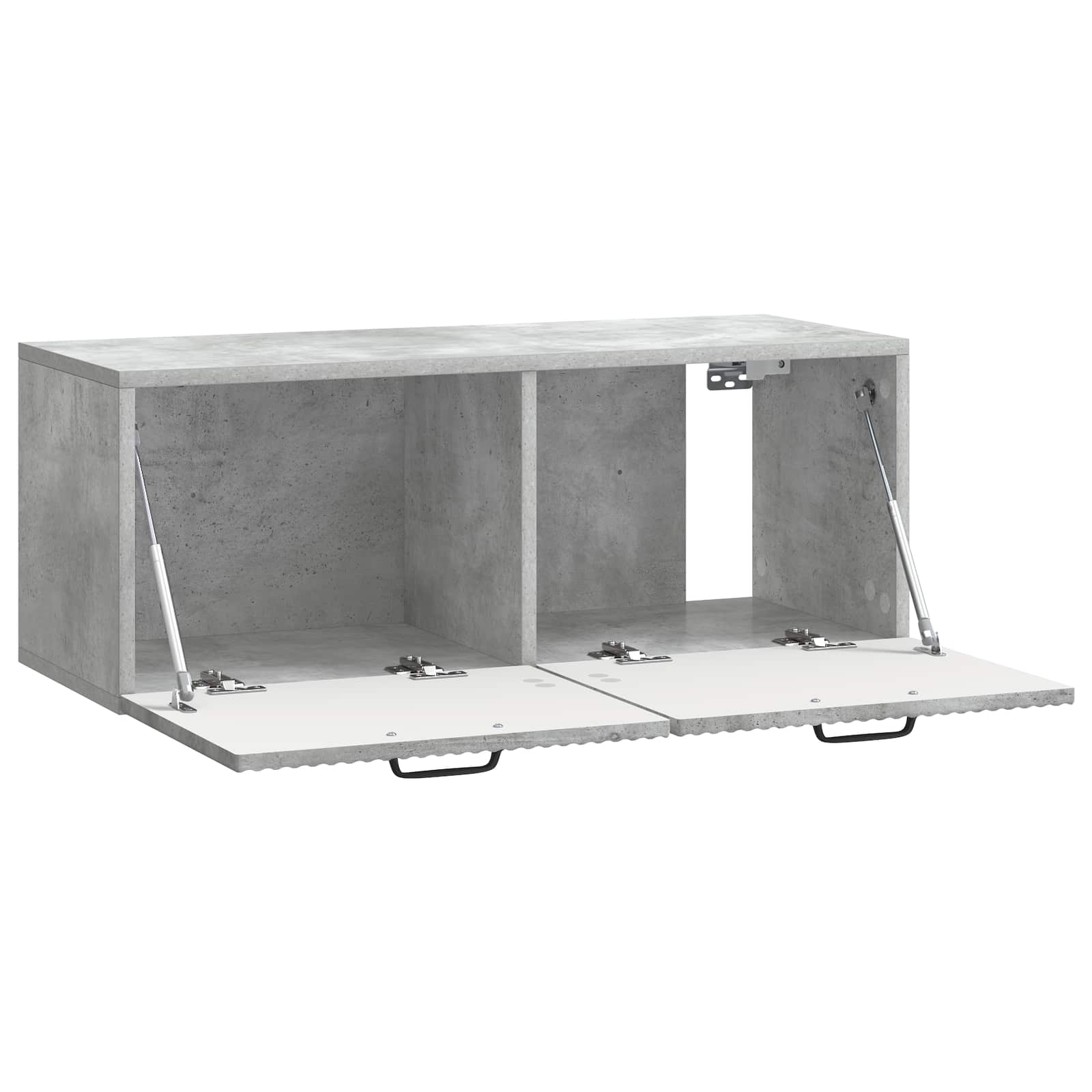 Sieninė TV spintelė Betono pilka 78,5 x 31 x 30 cm