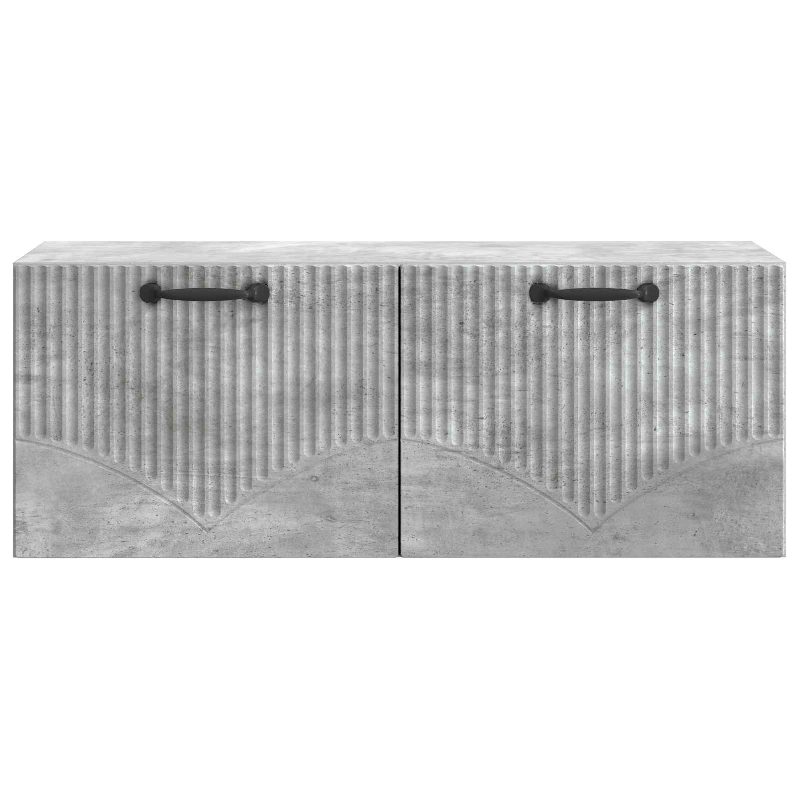 Sieninė TV spintelė Betono pilka 78,5 x 31 x 30 cm