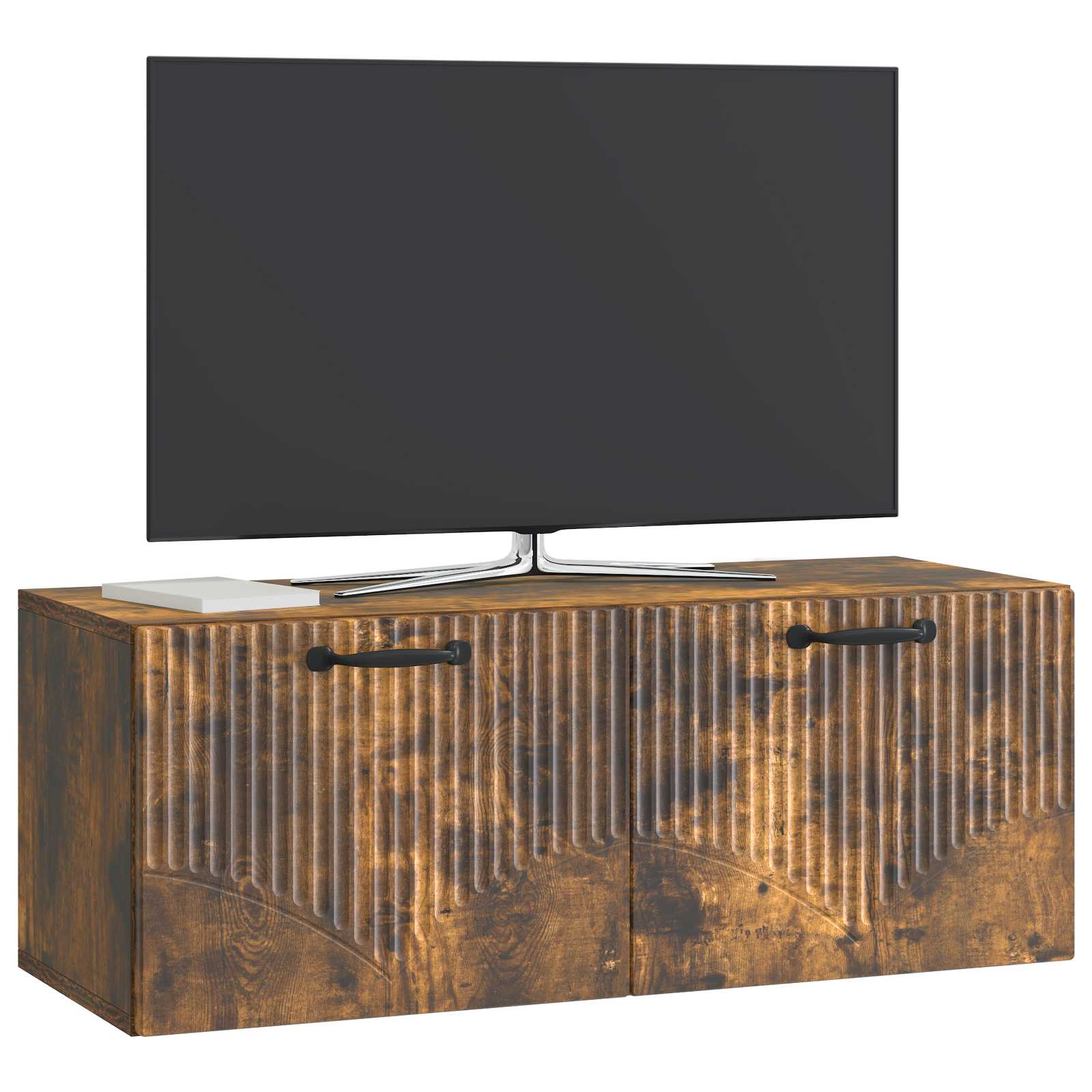 Sieninė TV spintelė Dūminio ąžuolo 78,5 x 31 x 30 cm