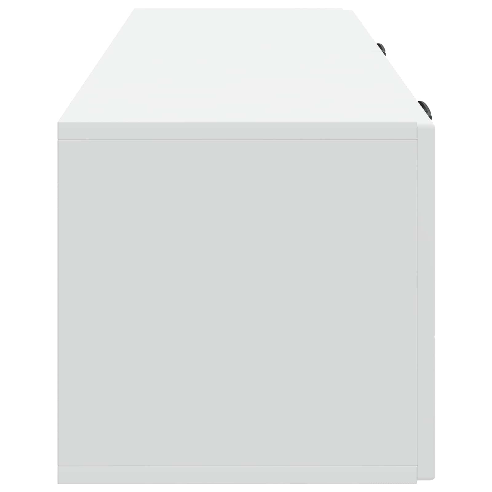 Sieninė TV spintelė Balta 98 x 31 x 30 cm Apdirbta mediena