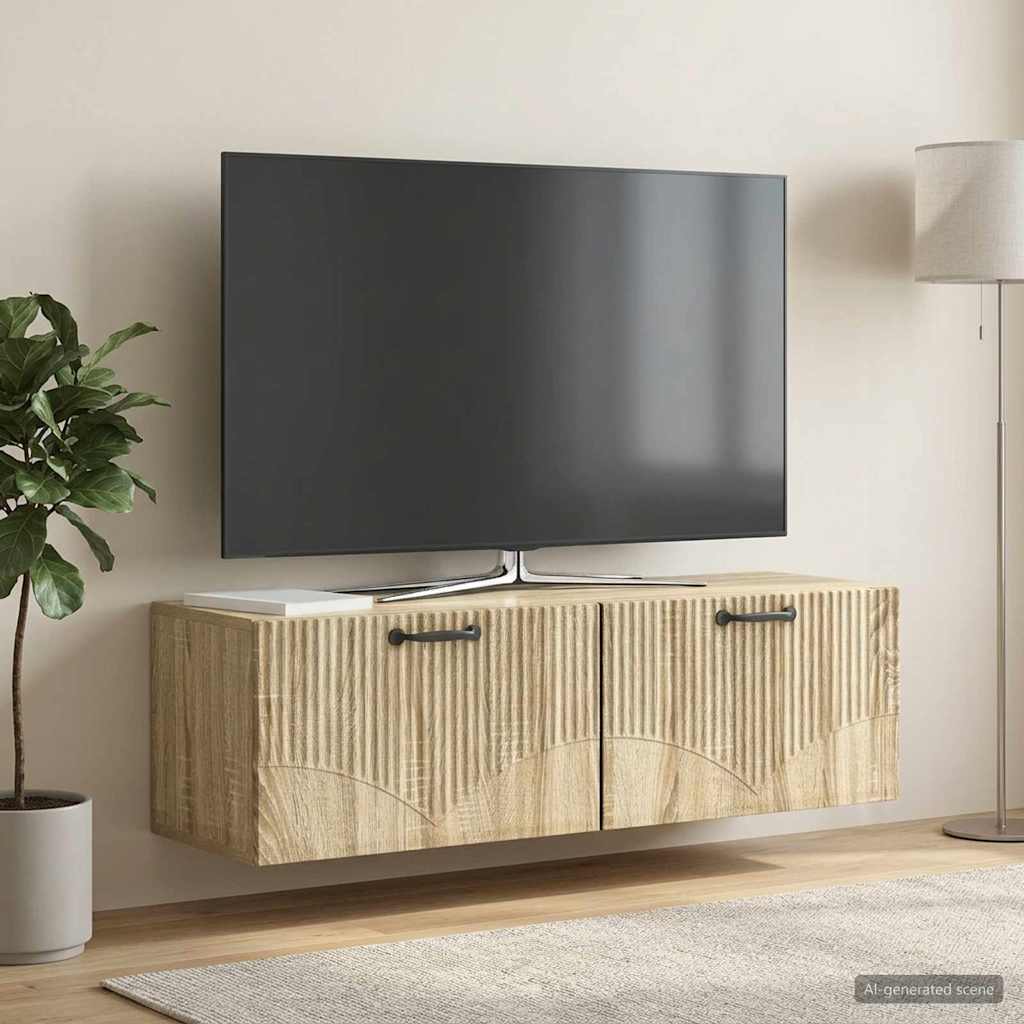 Sienas TV skapis Sonoma ozols 98 x 31 x 30 cm