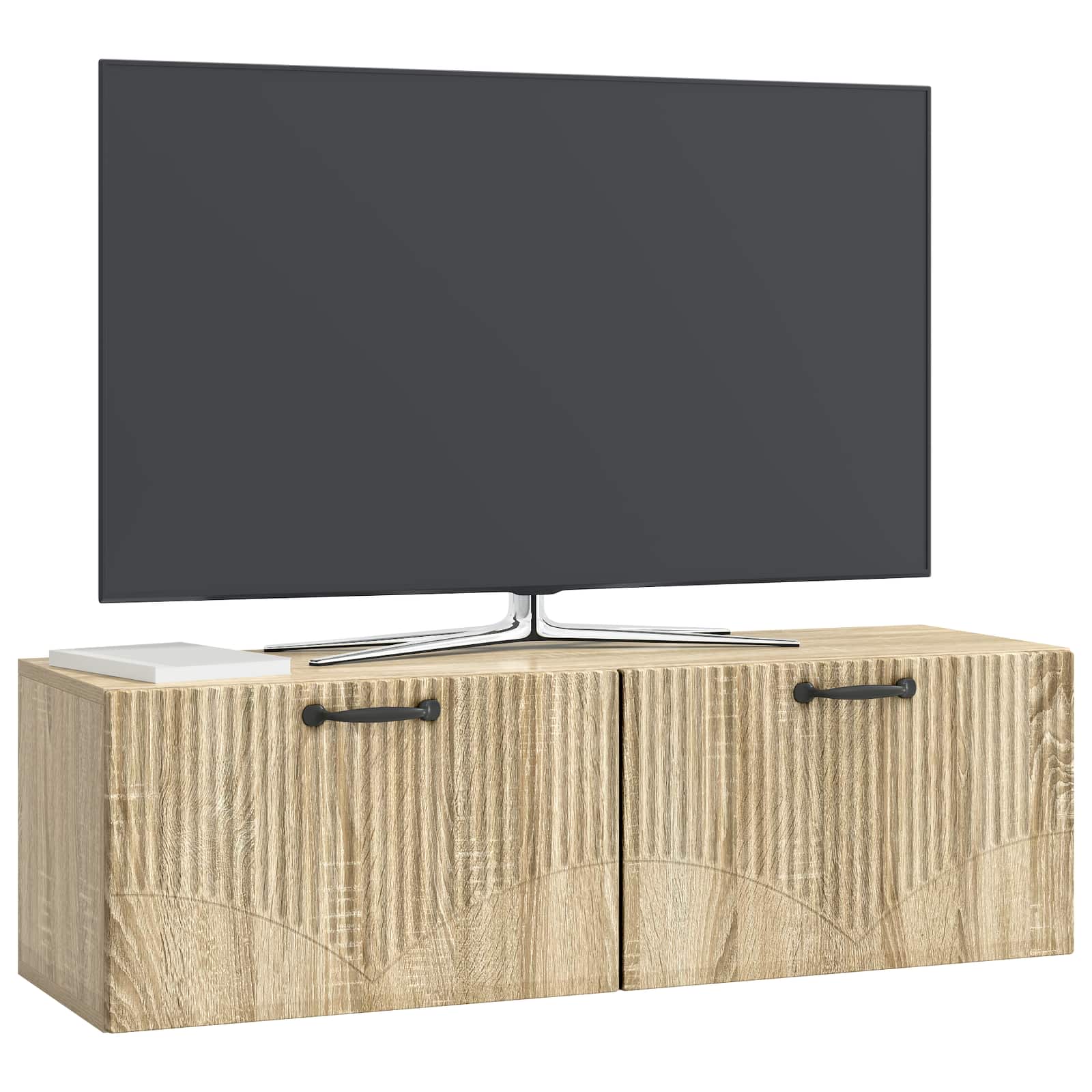 Sieninė TV spintelė Sonoma ąžuolas 98 x 31 x 30 cm