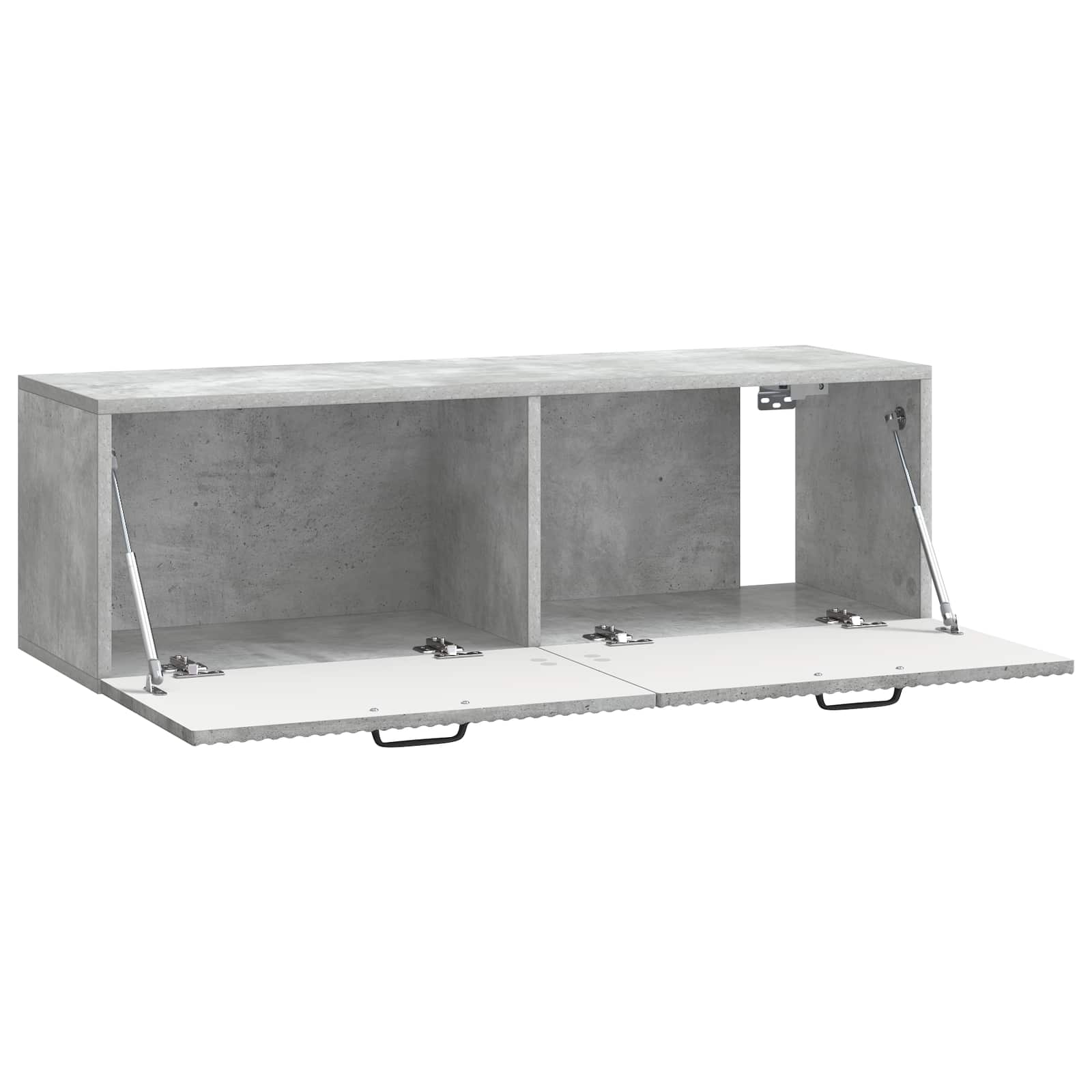 Sieninė TV spintelė Betono pilka 98 x 31 x 30 cm