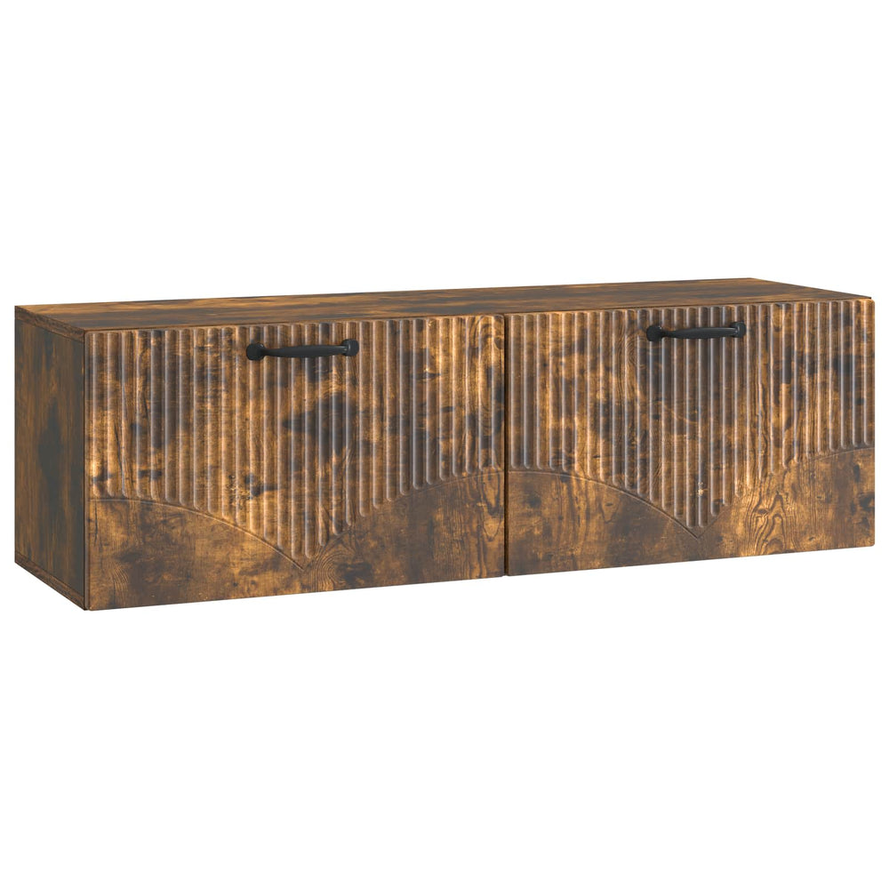 Sieninė TV spintelė Dūminio ąžuolo 98 x 31 x 30 cm