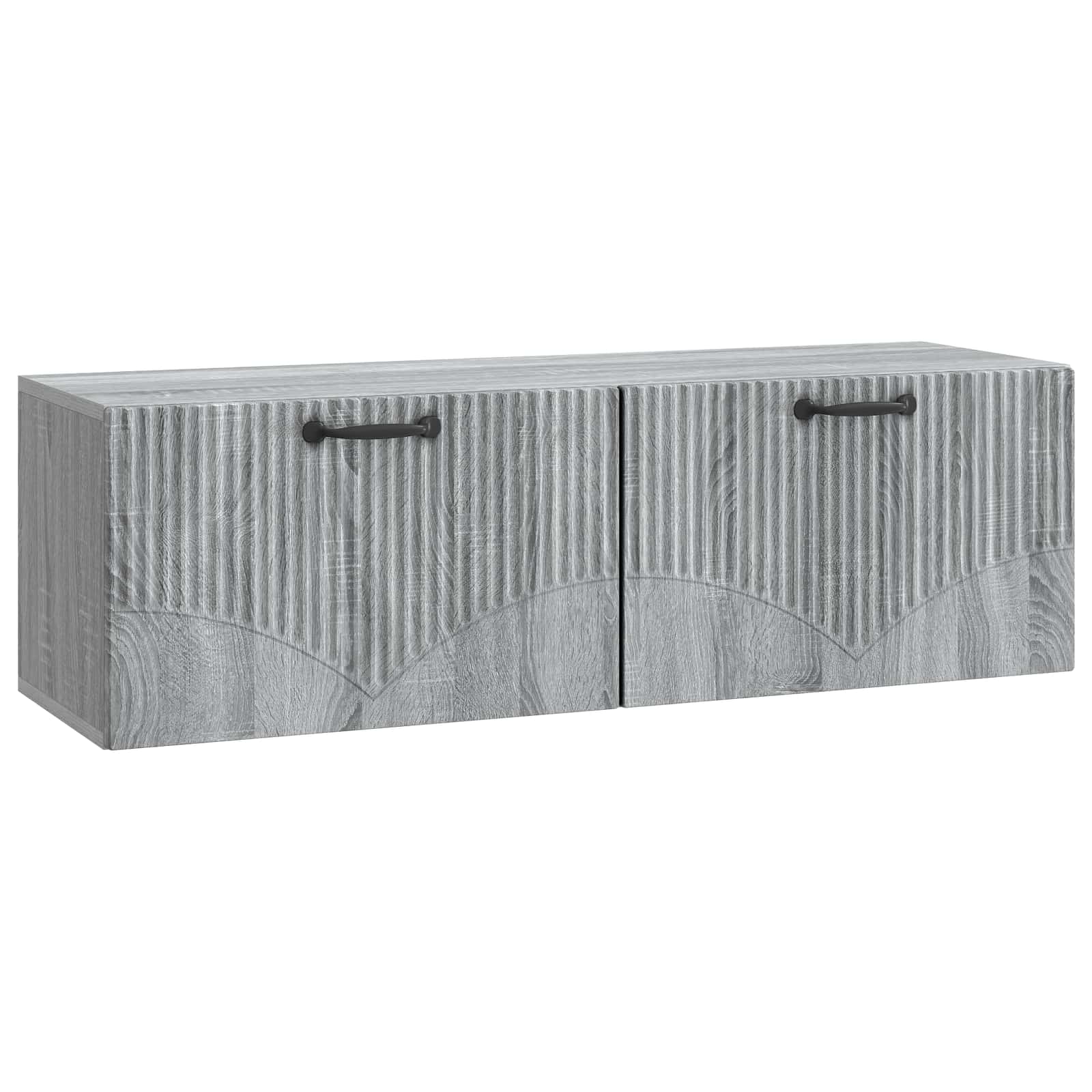 Sienas TV skapītis Pelēka Sonoma ozolkoka 98 x 31 x 30 cm