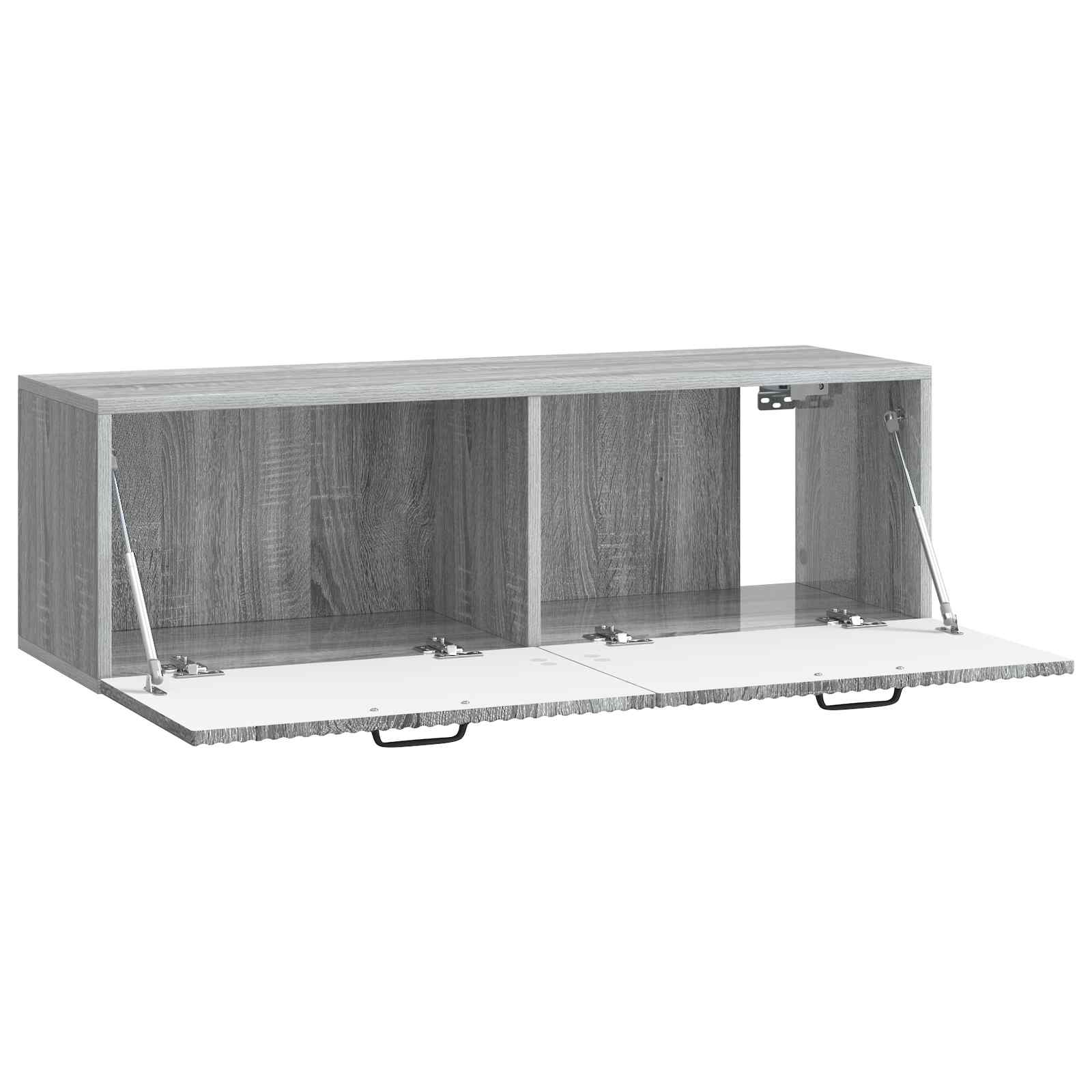 Sienas TV skapītis Pelēka Sonoma ozolkoka 98 x 31 x 30 cm