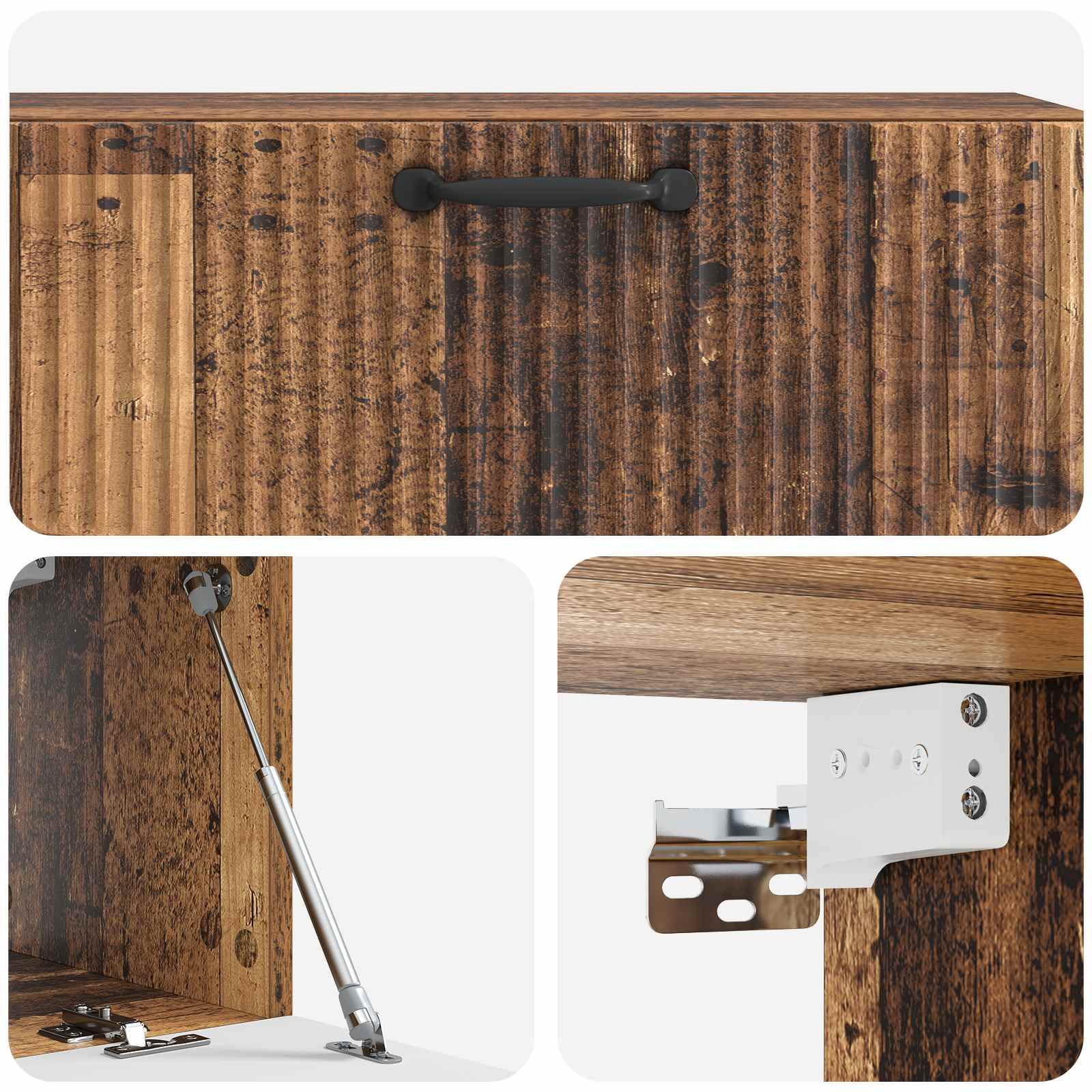 Sieninė TV spintelė Sendintos medienos 98 x 31 x 30 cm
