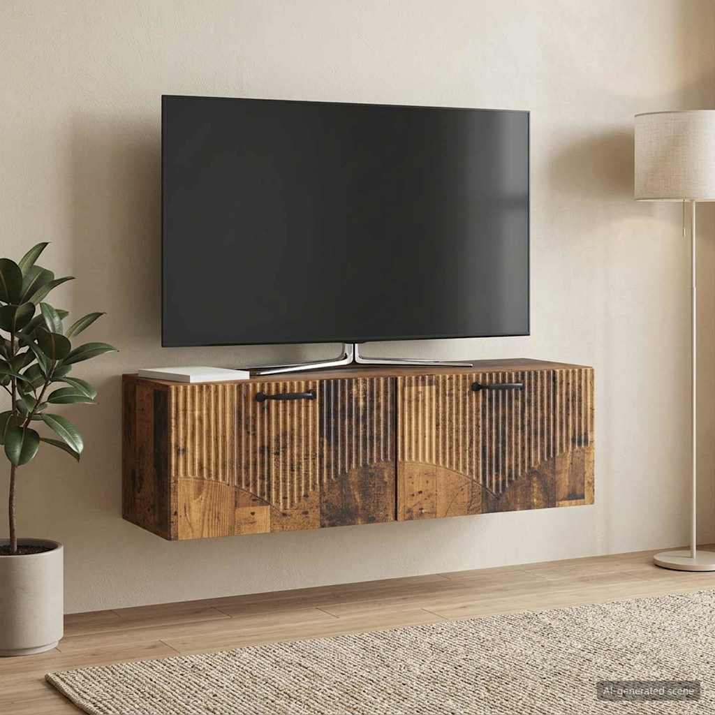 Sieninė TV spintelė Sendintos medienos 98 x 31 x 30 cm