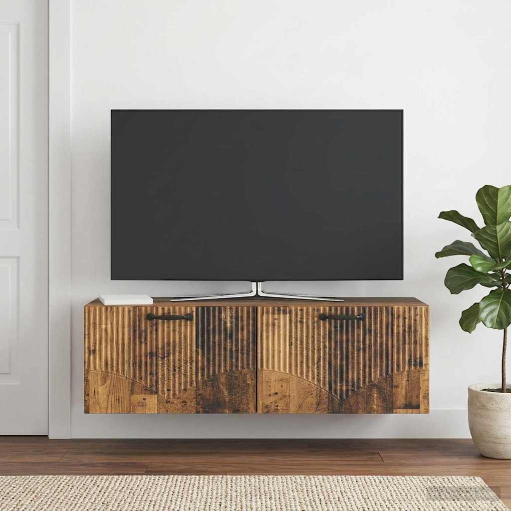 Sieninė TV spintelė Sendintos medienos 98 x 31 x 30 cm