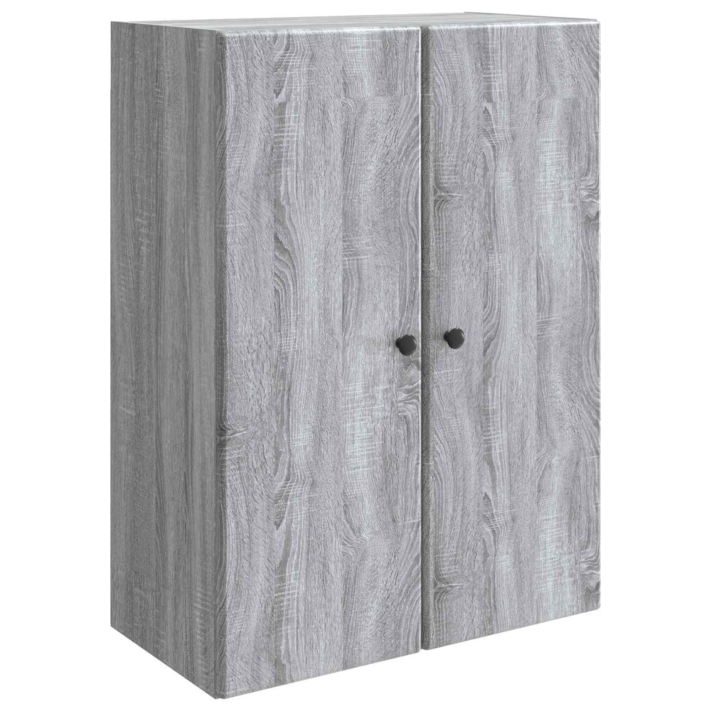 Prie sienos montuojama spinta Pilka Sonoma 66 x 34,5 x 90 cm