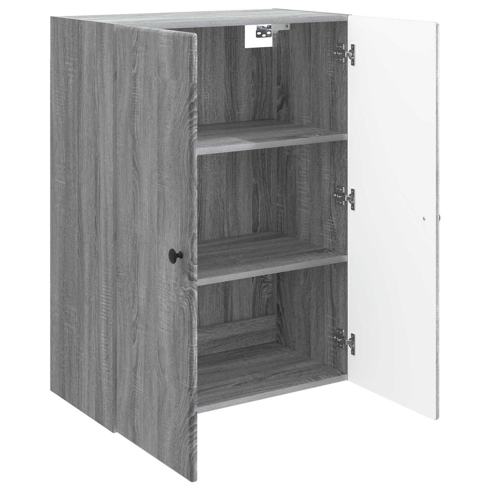 Prie sienos montuojama spinta Pilka Sonoma 66 x 34,5 x 90 cm