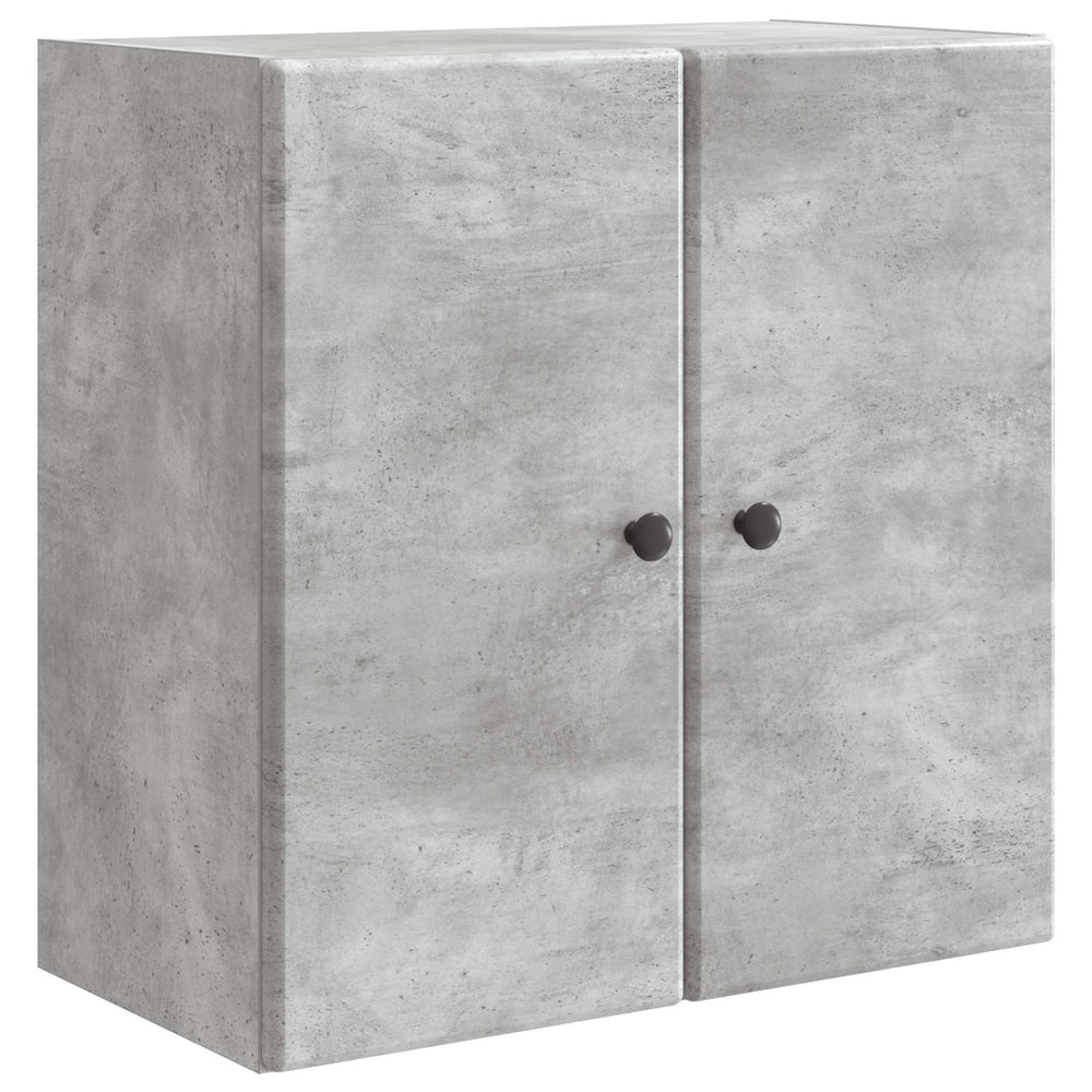 Prie sienos montuojama spinta Betono pilka 59 x 31 x 60 cm