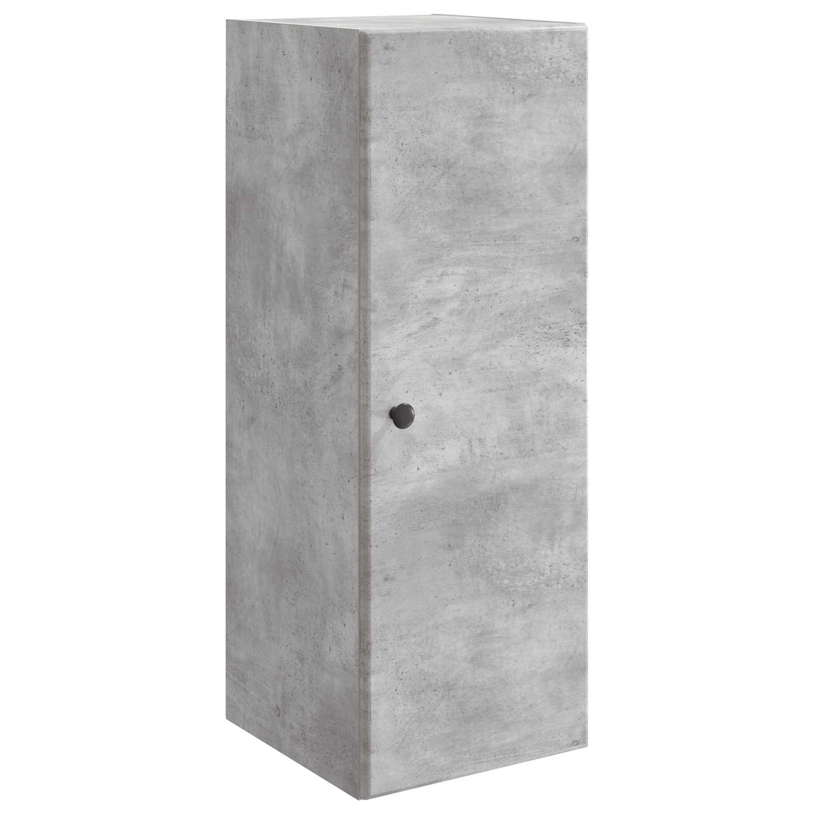 Prie sienos montuojama spinta Betono pilka 33 x 34,5 x 90 cm