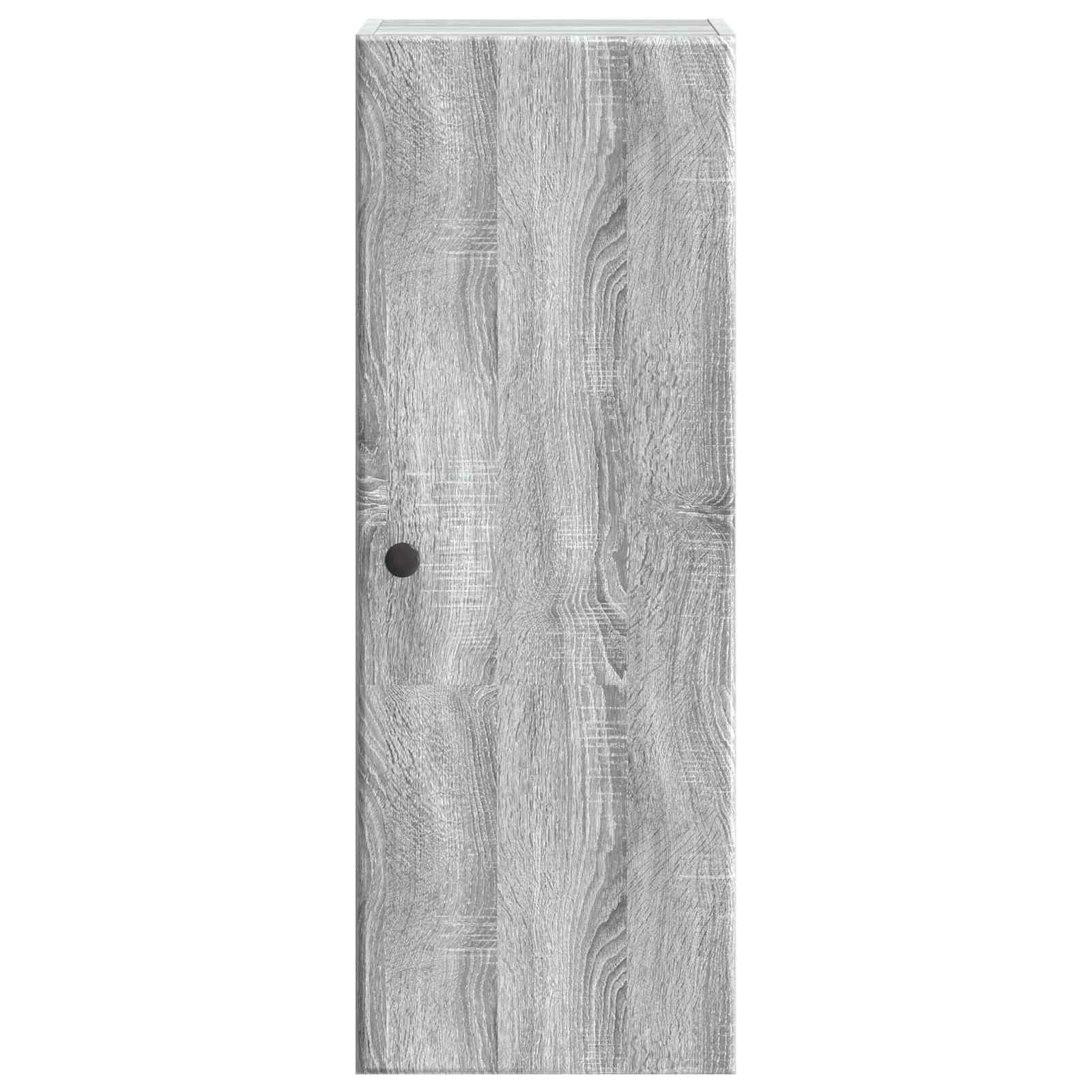 Prie sienos montuojama spinta Pilka Sonoma 33 x 34,5 x 90 cm