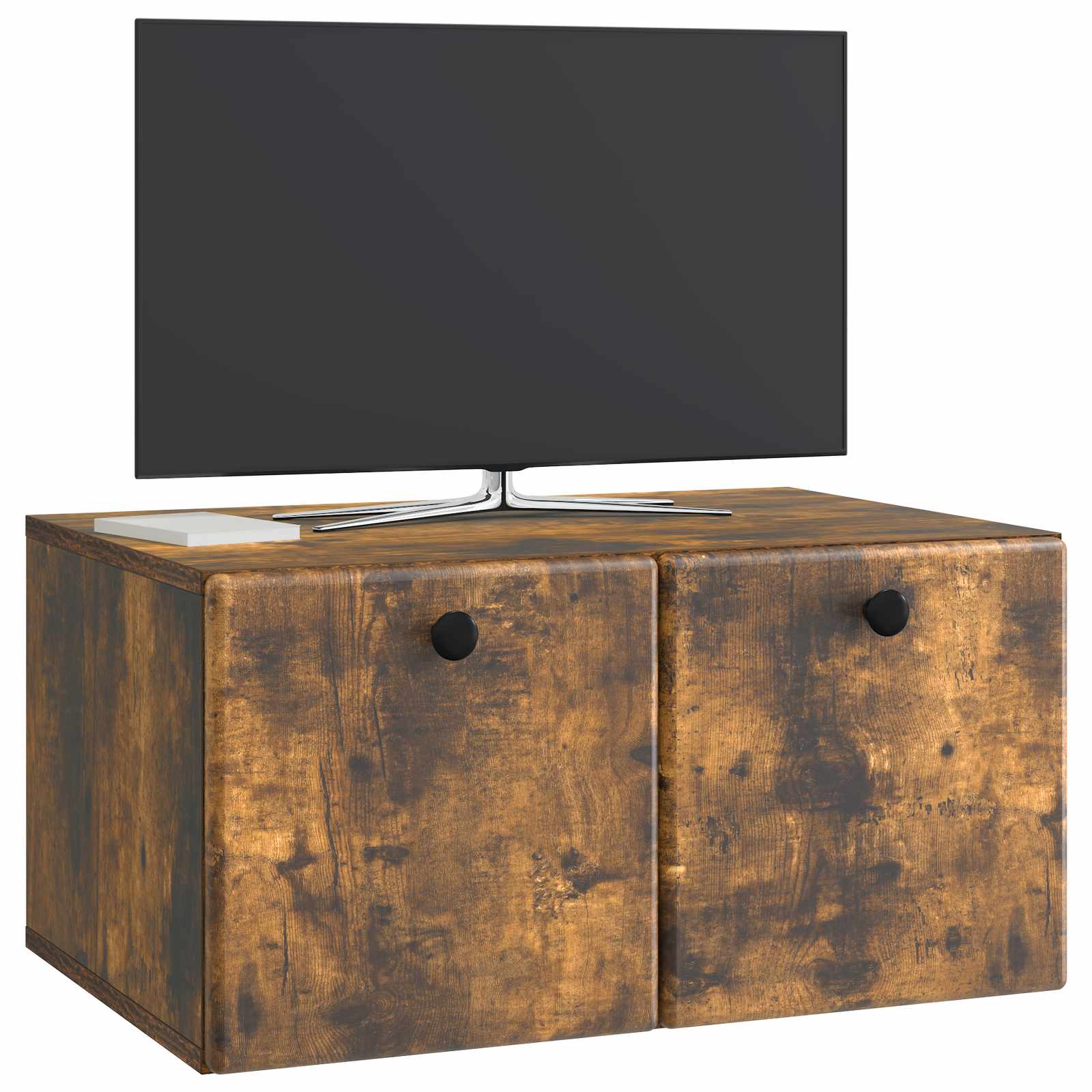 Sieninė TV spintelė Dūminio ąžuolo 59,5 x 41 x 30 cm