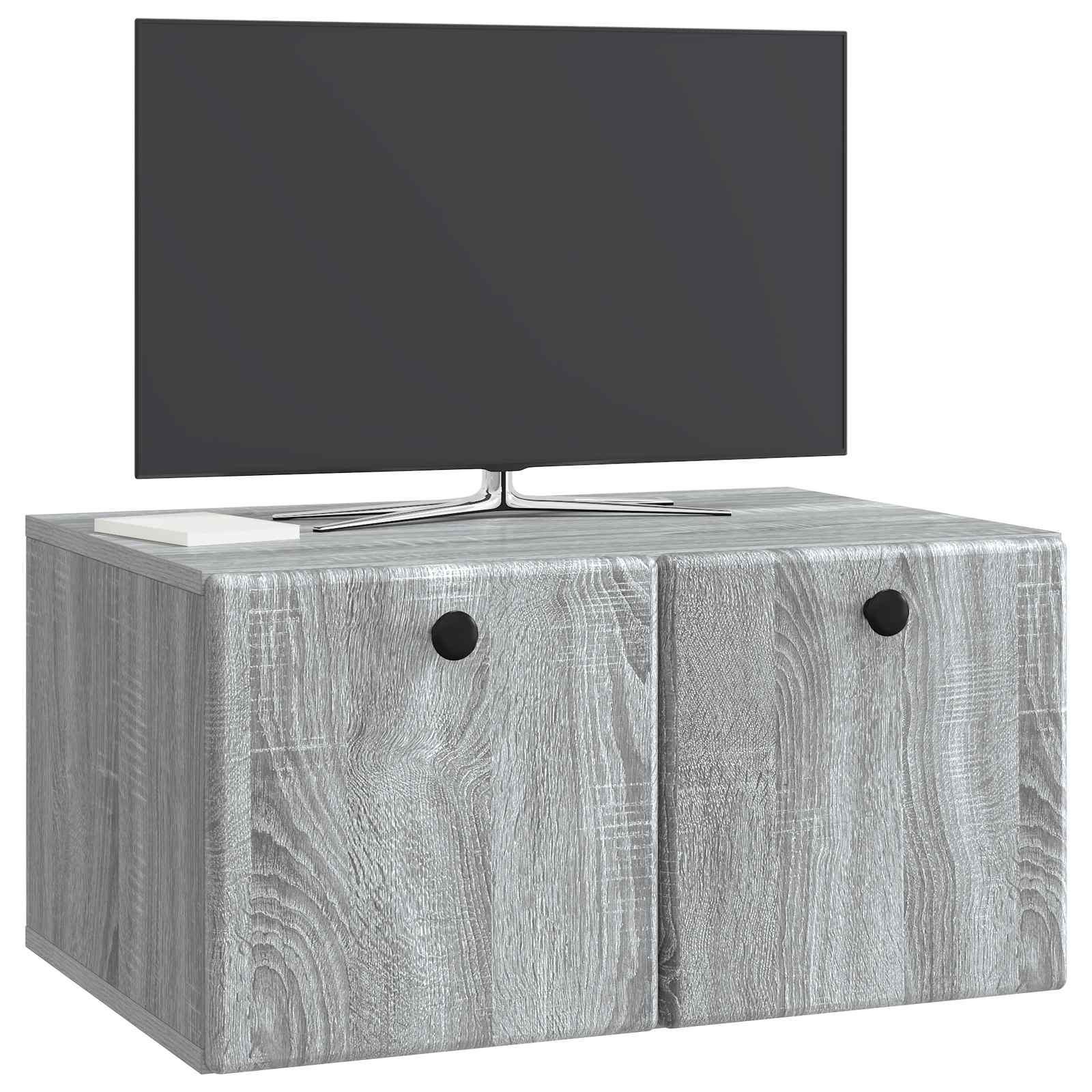 Sieninė TV spintelė Pilka sonoma ąžuolo 59,5 x 41 x 30 cm