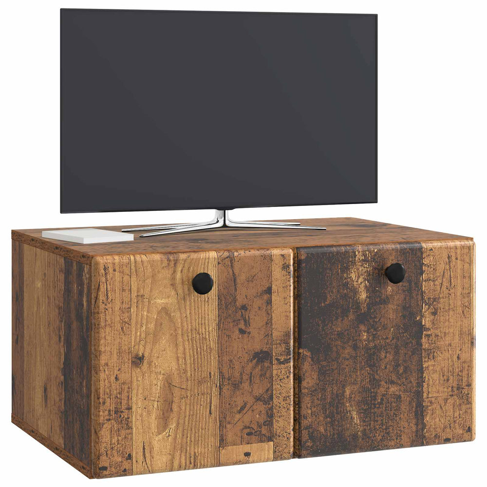 Sieninė TV spintelė Sendintos medienos 59,5 x 41 x 30 cm