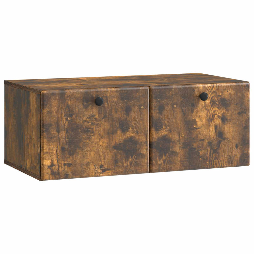 Sieninė TV spintelė Dūminio ąžuolo 78,5 x 41 x 30 cm