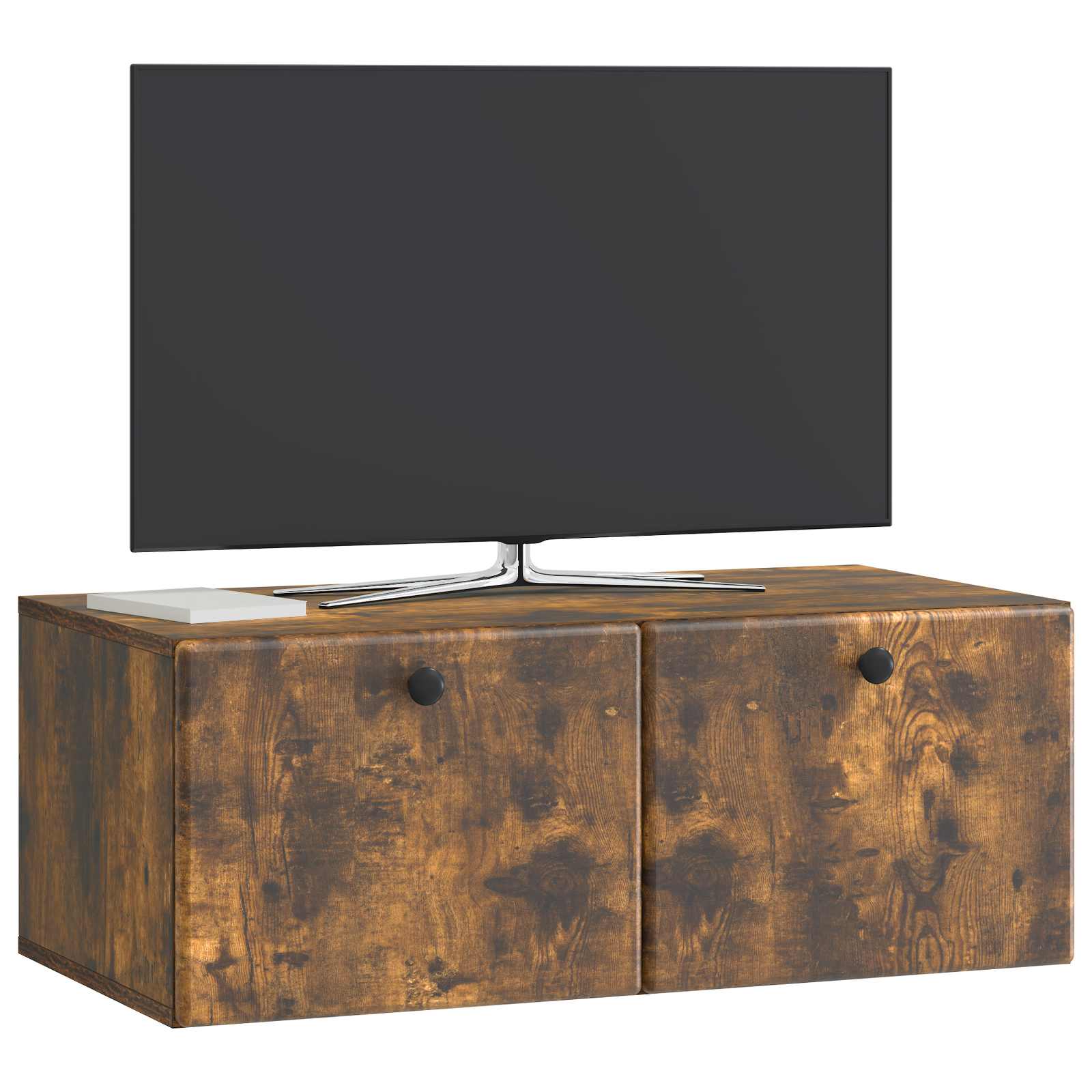 Sieninė TV spintelė Dūminio ąžuolo 78,5 x 41 x 30 cm