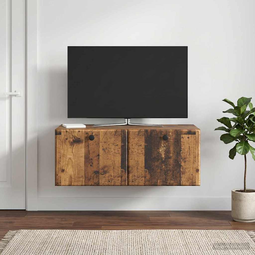 Sieninė TV spintelė Sendintos medienos 78,5 x 41 x 30 cm