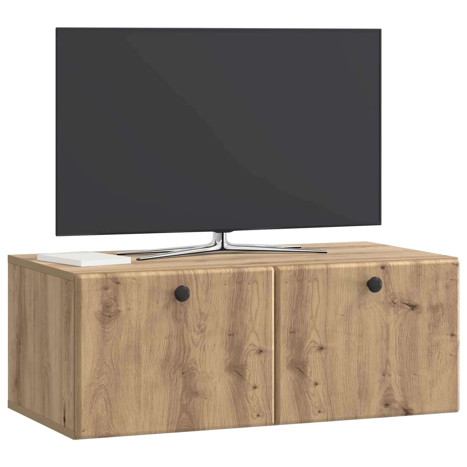 Sieninė TV spintelė Artisano ąžuolo 78,5 x 41 x 30 cm