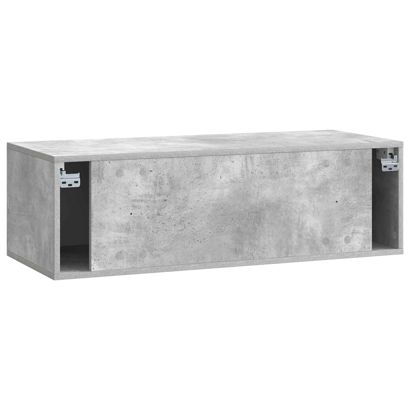 Sieninė TV spintelė Betono pilka 98 x 41 x 30 cm