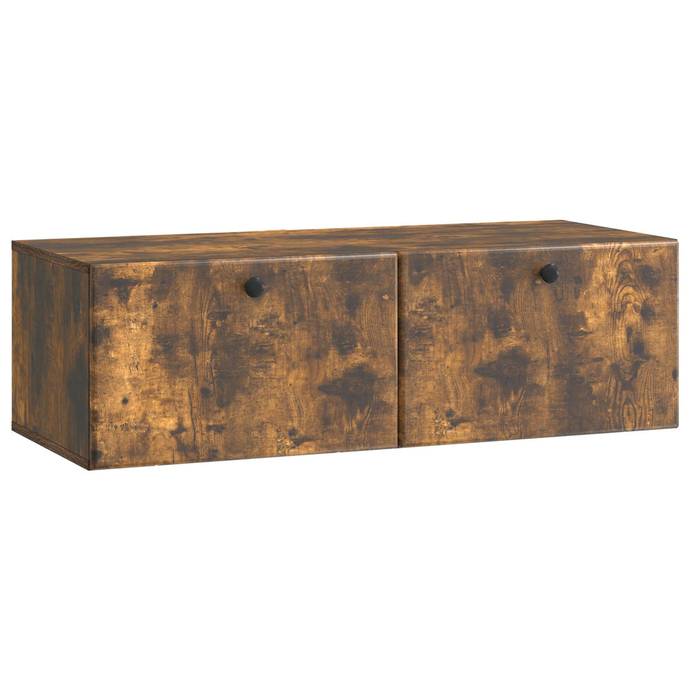 Sieninė TV spintelė Dūminio ąžuolo 98 x 41 x 30 cm