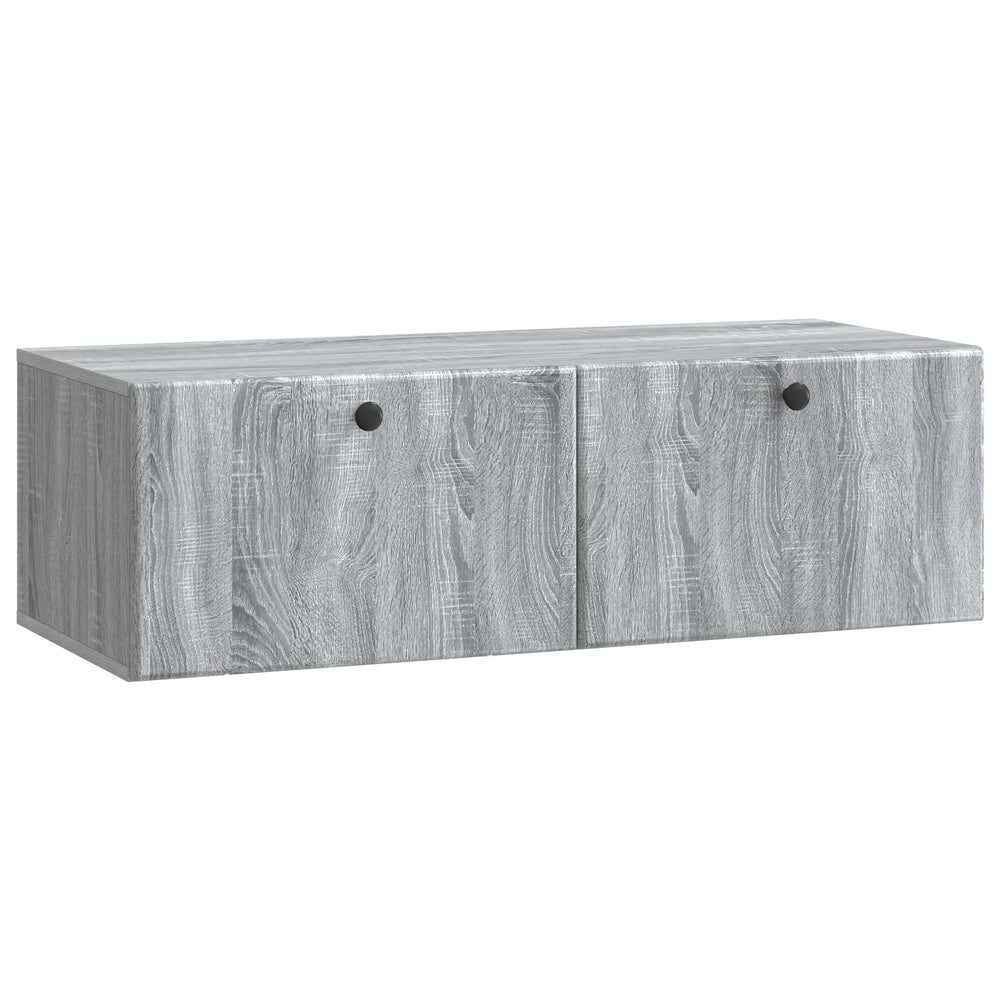 Sieninė TV spintelė Pilka sonoma ąžuolo 98 x 41 x 30 cm