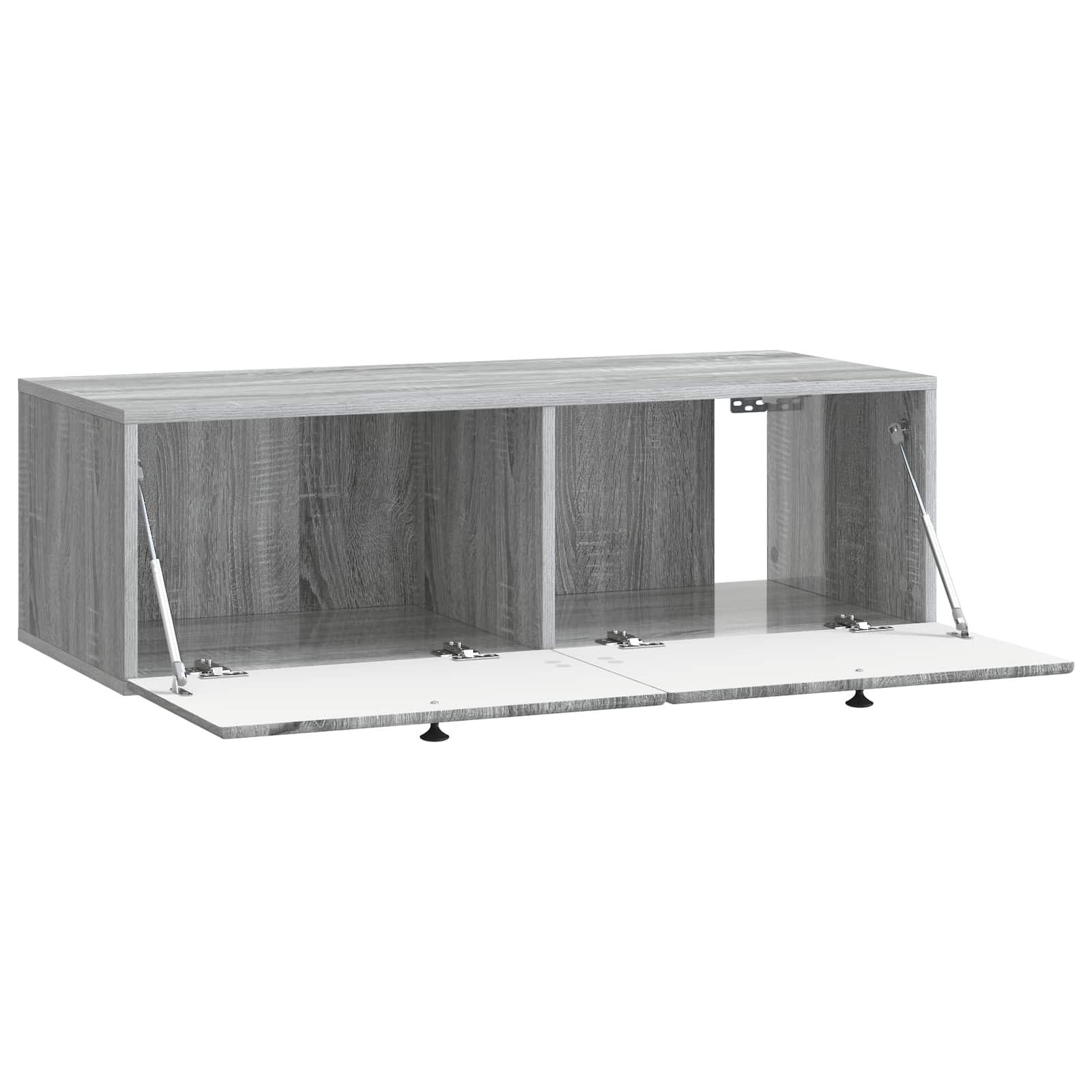 Sieninė TV spintelė Pilka sonoma ąžuolo 98 x 41 x 30 cm