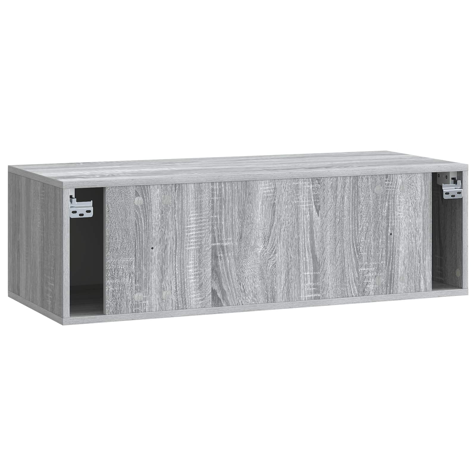 Sieninė TV spintelė Pilka sonoma ąžuolo 98 x 41 x 30 cm