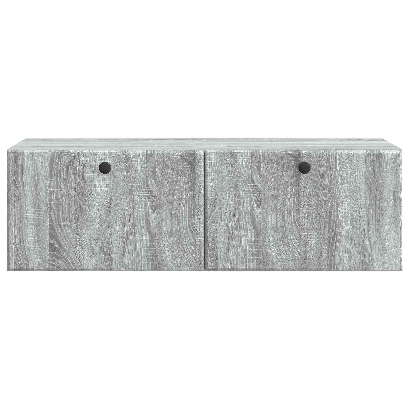 Sieninė TV spintelė Pilka sonoma ąžuolo 98 x 41 x 30 cm