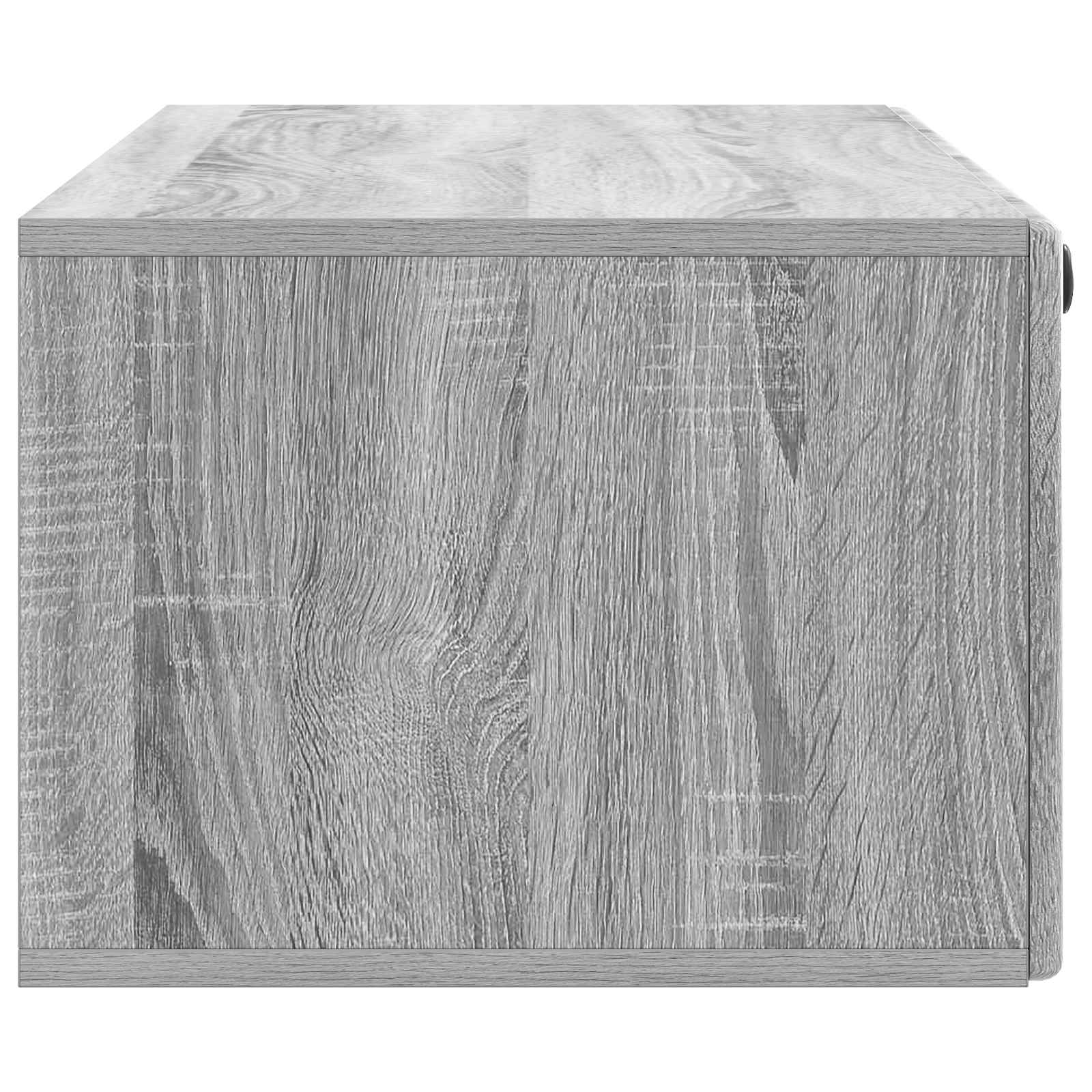 Sieninė TV spintelė Pilka sonoma ąžuolo 98 x 41 x 30 cm
